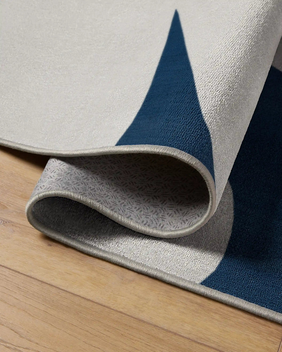 Kolmikko Blue & Tan Rug by Marimekko