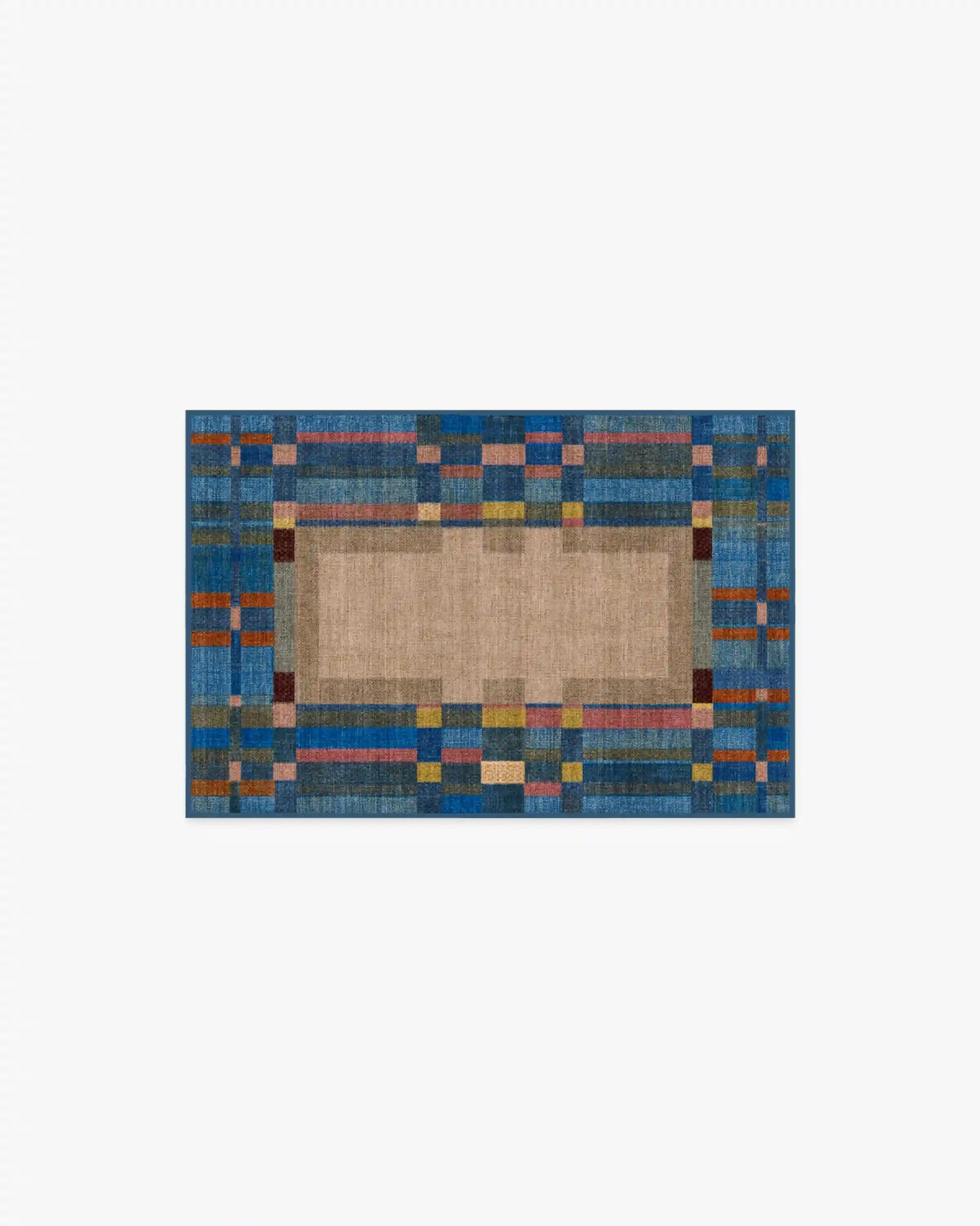 Lad Blue Rug by Jungalow