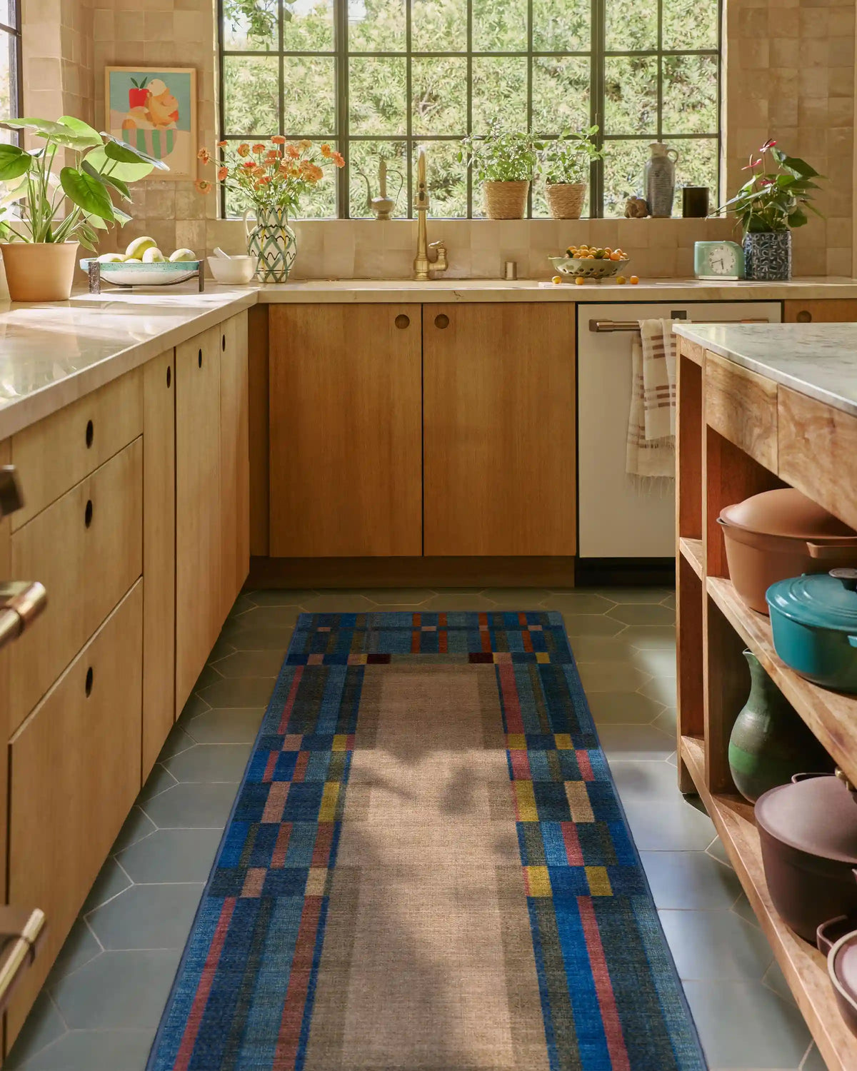 Lad Blue Rug by Jungalow