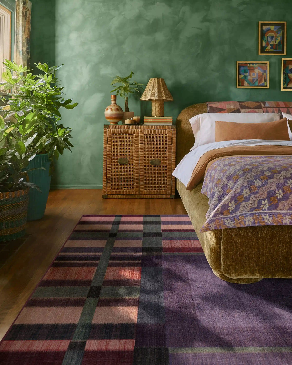 Lad Mauve Rug by Jungalow