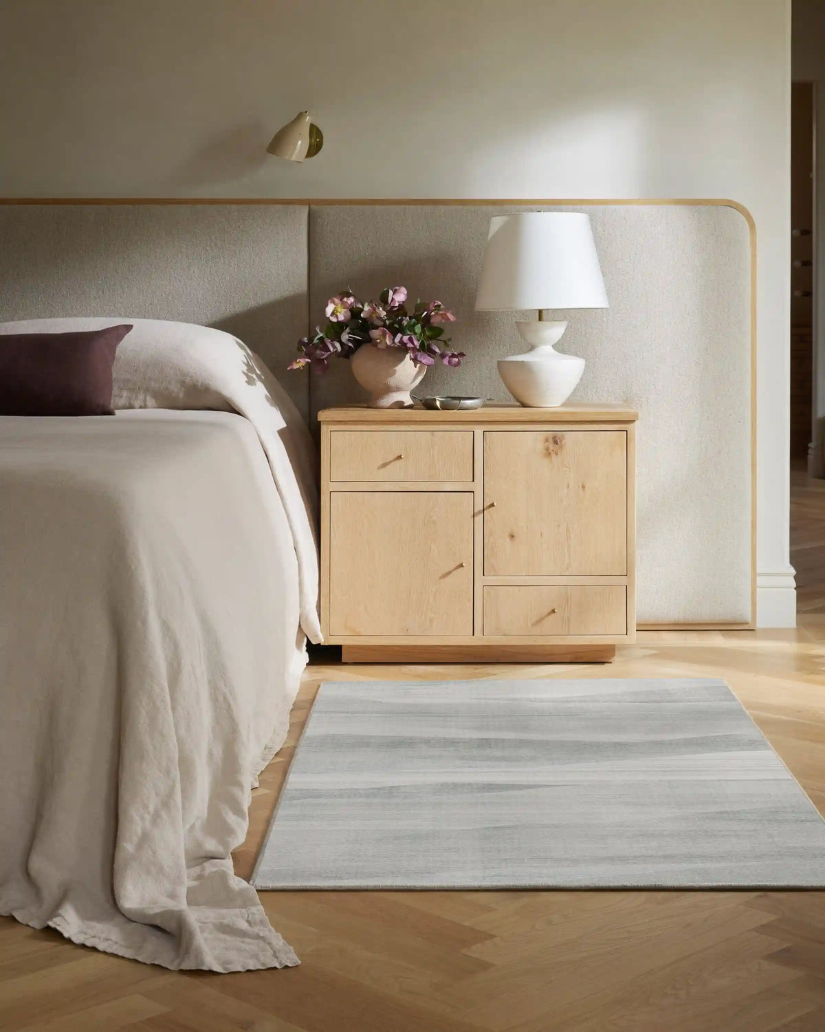 Leia Soft Grey Rug