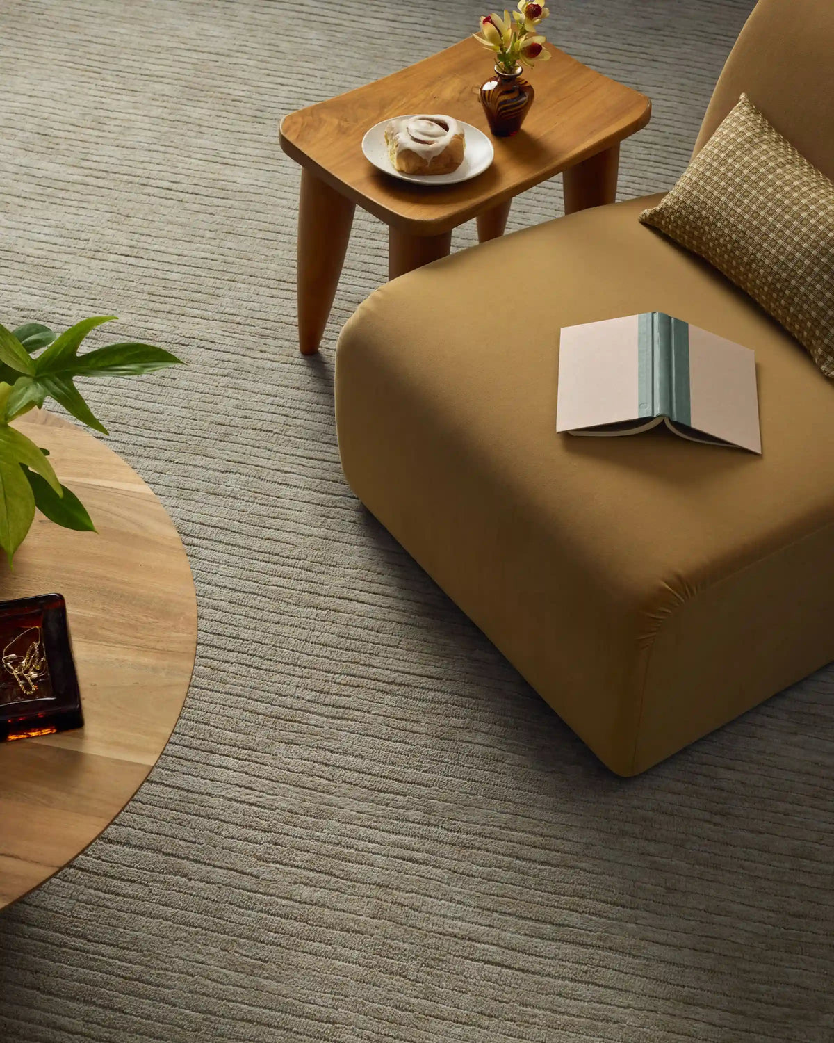 Lennox Sandstone Plush Rug