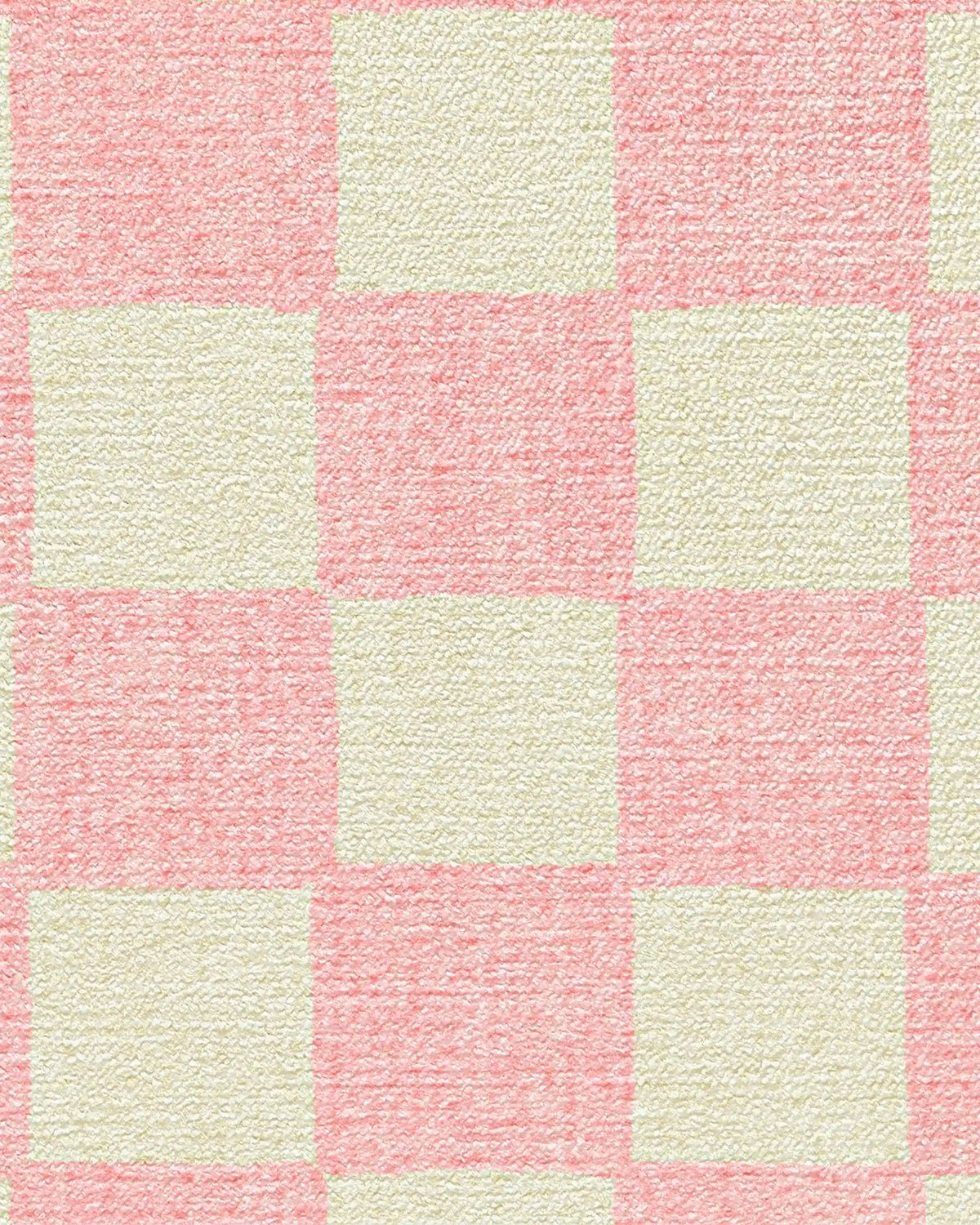 Let's Play Checkers Pink Rug