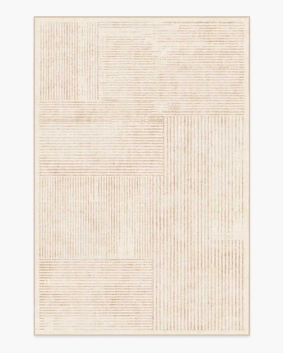 Linear Oasis Neutral Rug