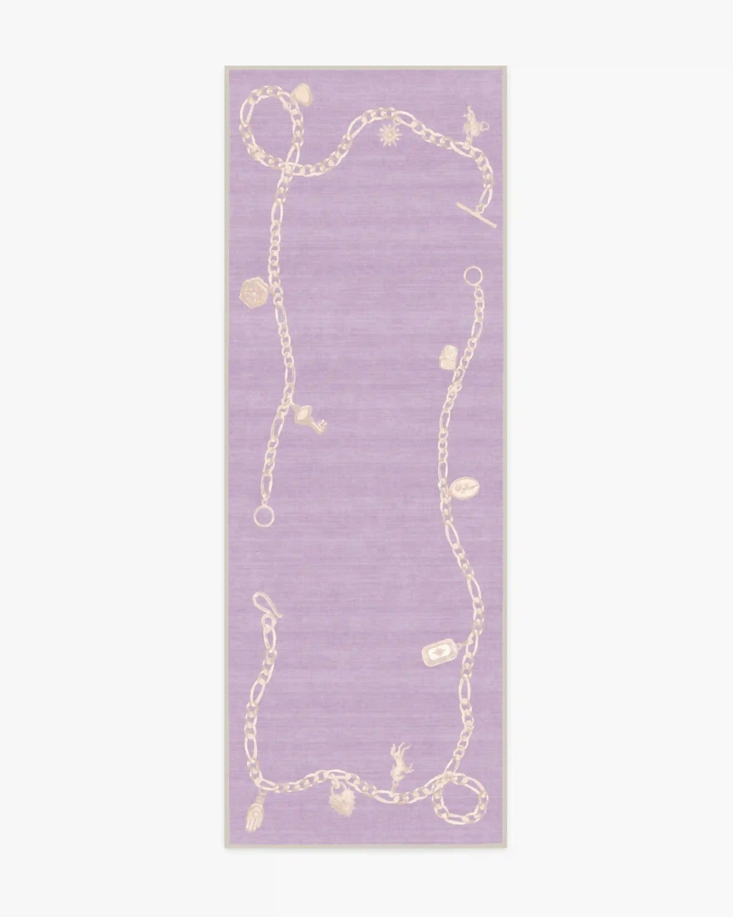 M&E Charms Lilac Rug by Humberto Leon