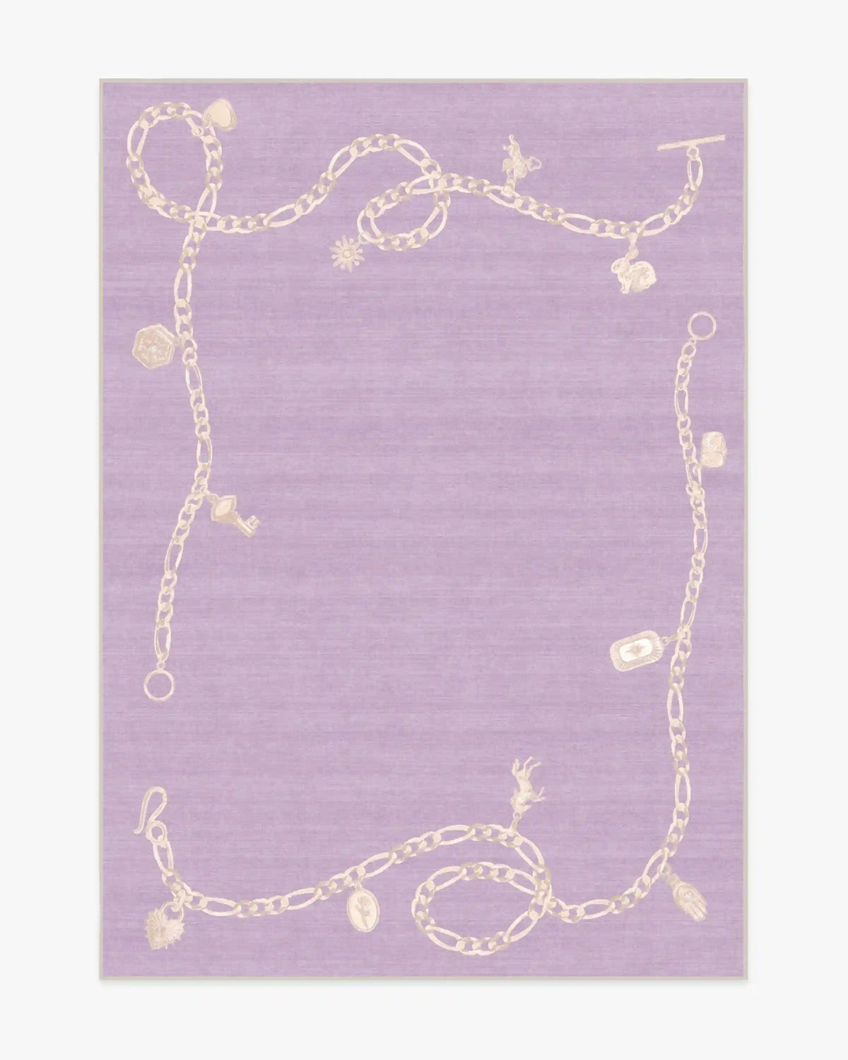 M&E Charms Lilac Rug by Humberto Leon