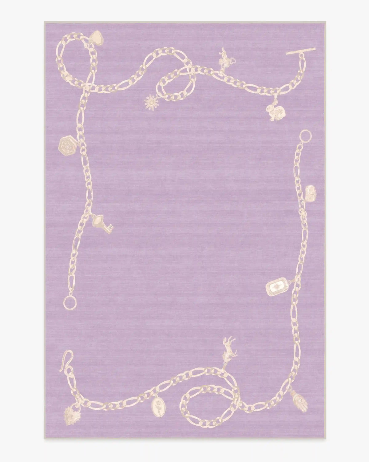 M&E Charms Lilac Rug by Humberto Leon