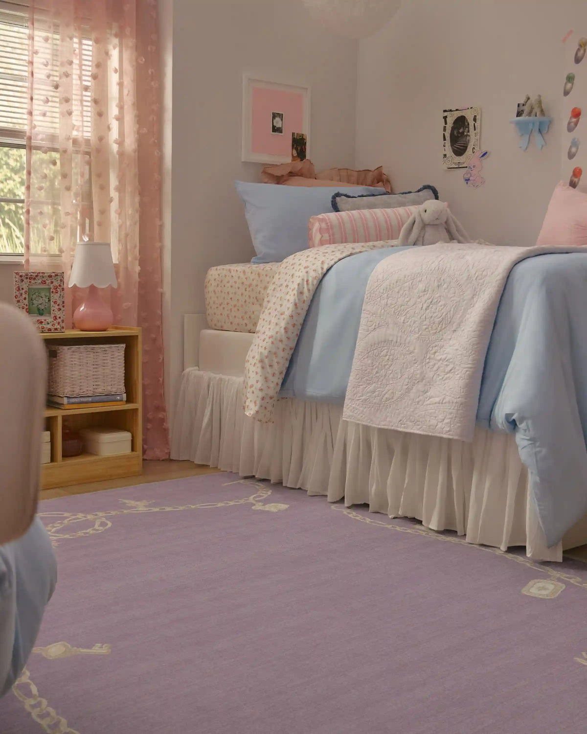 M&E Charms Lilac Rug by Humberto Leon