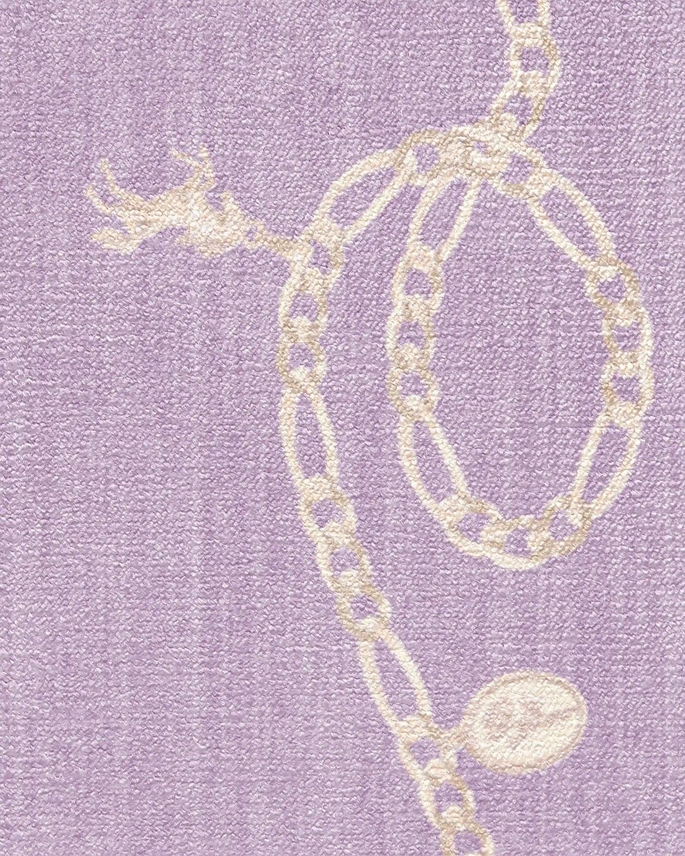 M&E Charms Lilac Rug by Humberto Leon