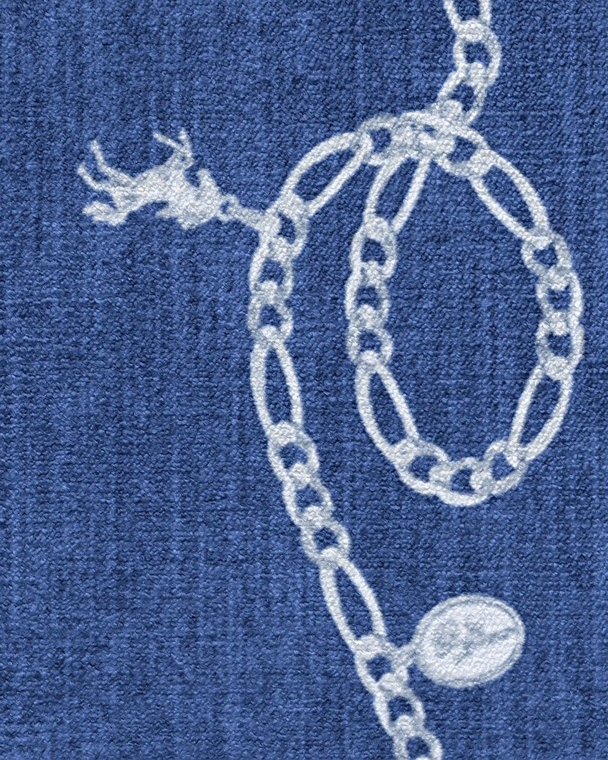 M&E Charms Midnight Blue Rug by Humberto Leon