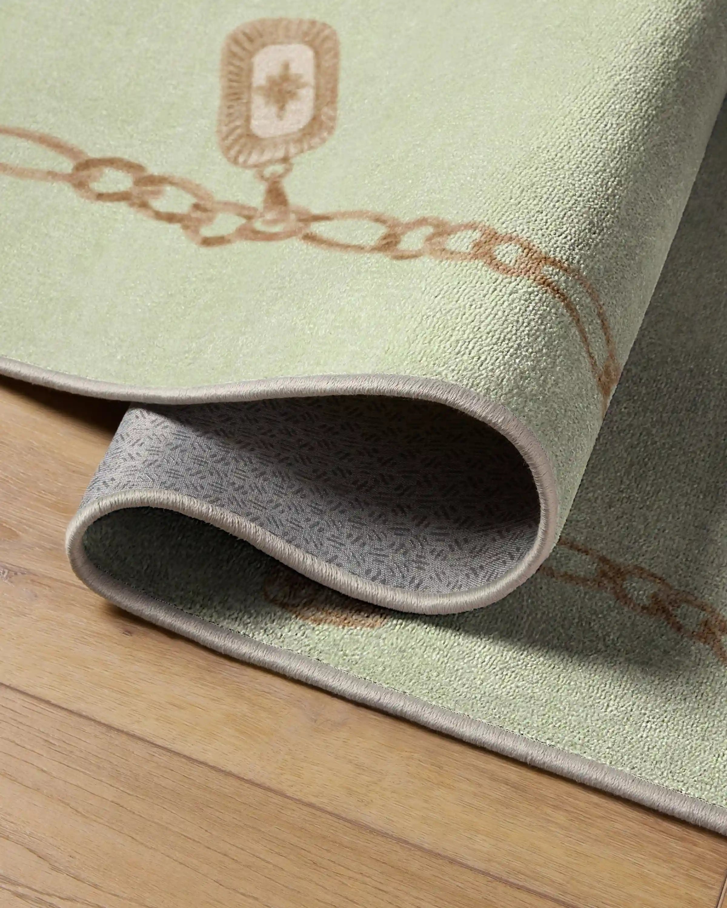 M&E Charms Pale Green Rug by Humberto Leon
