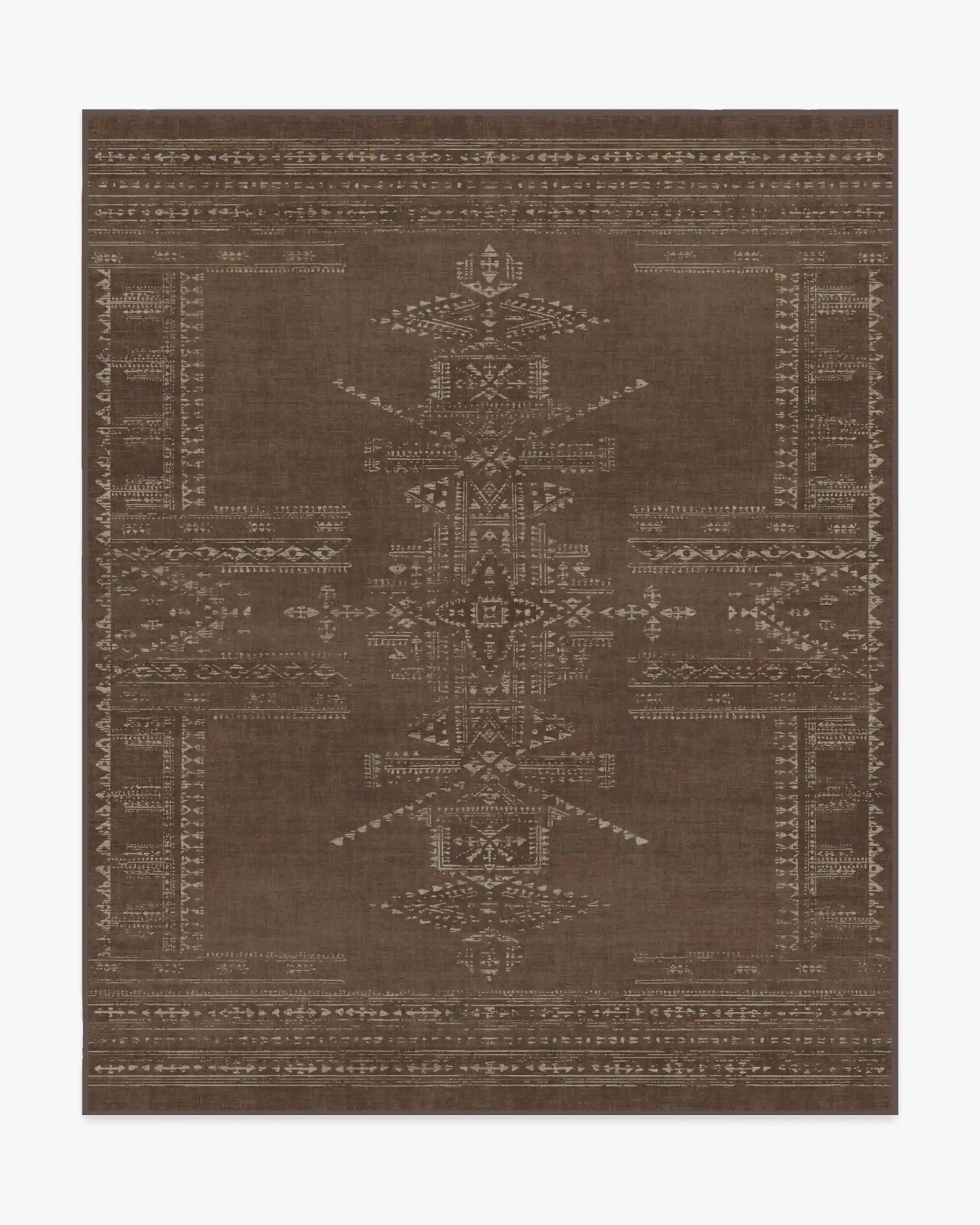 Amira Brown Rug by Martyn Lawrence Bullard