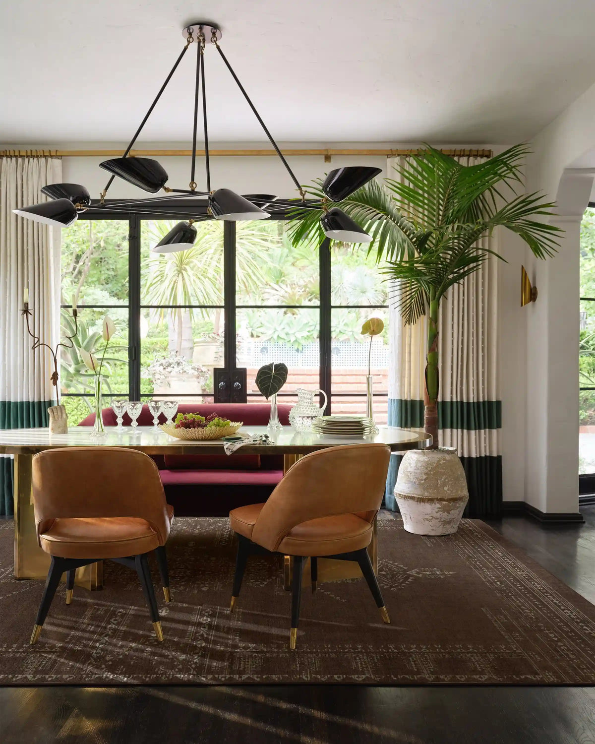 Amira Brown Rug by Martyn Lawrence Bullard