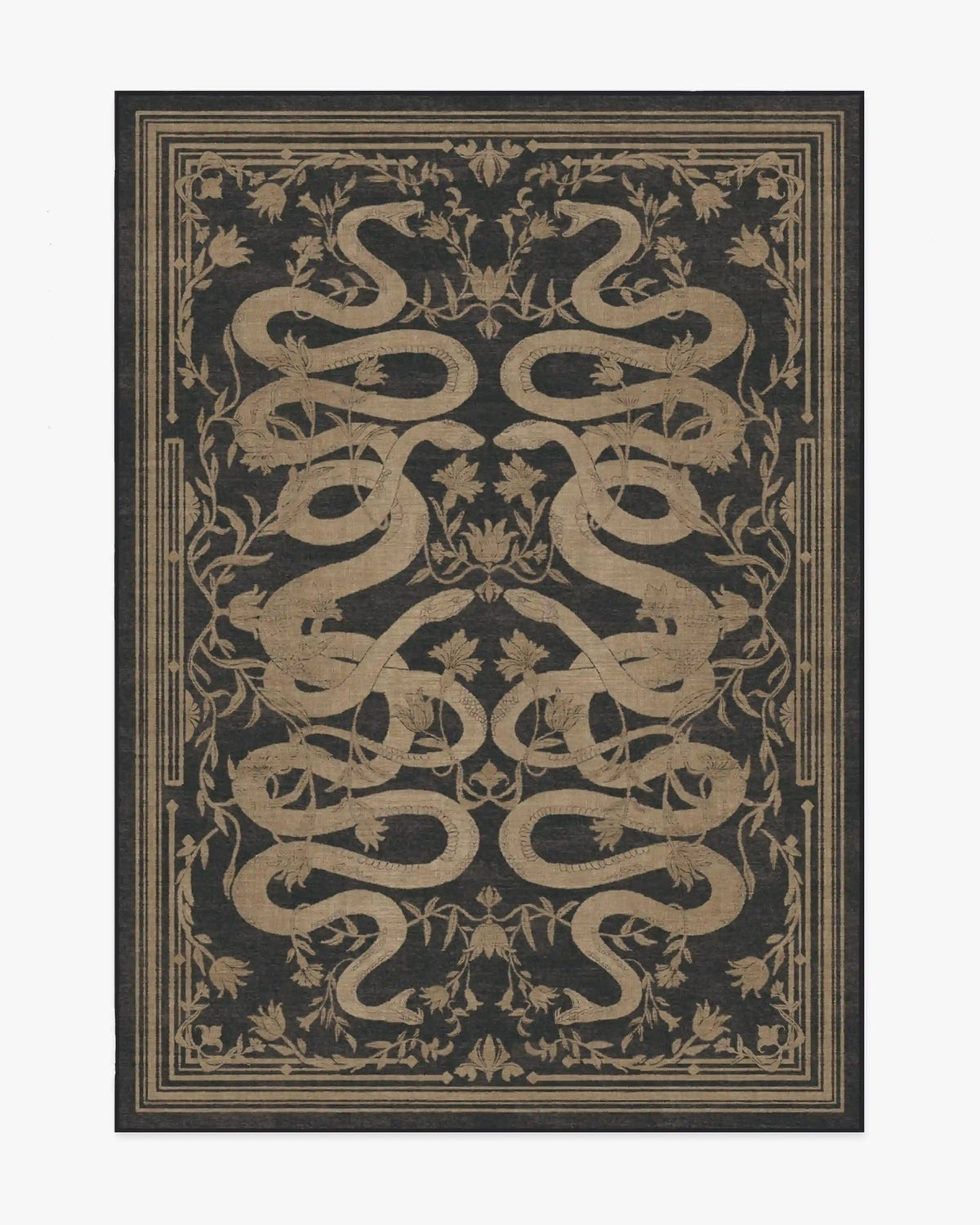 Sumaya Soft Black Rug by Martyn Lawrence Bullard