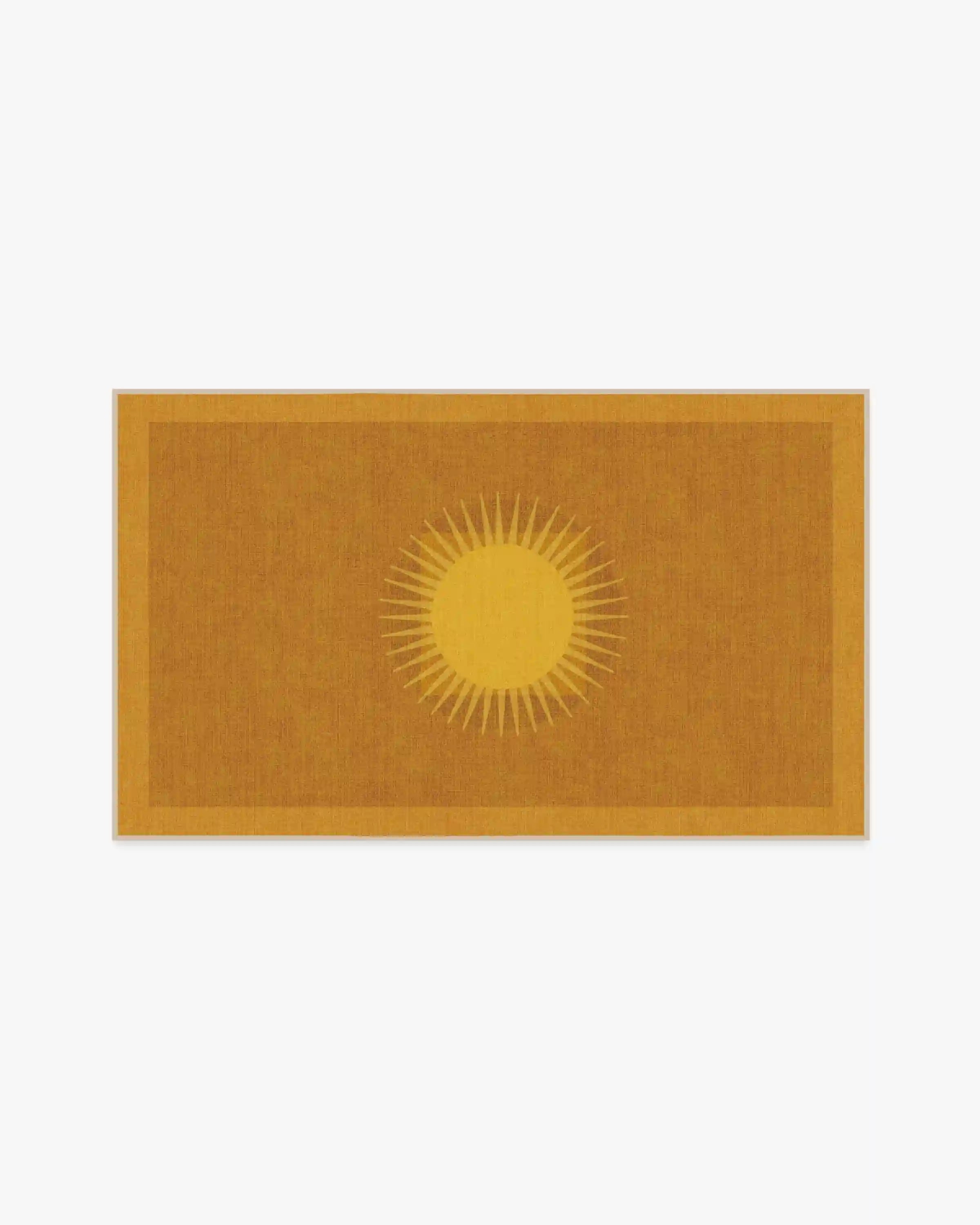 Helios Gold Rug by Matthew Williamson