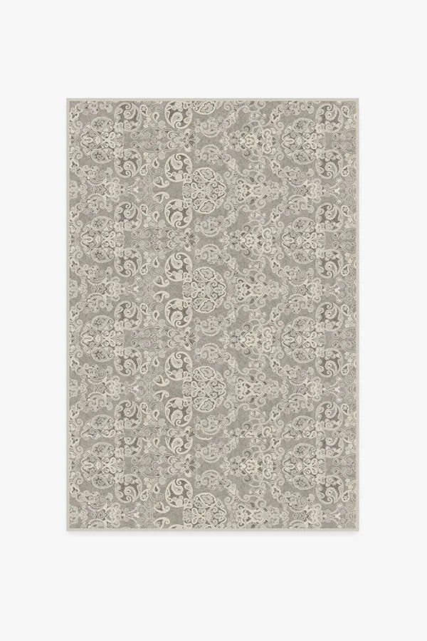 Mickey Damask Stone Rug