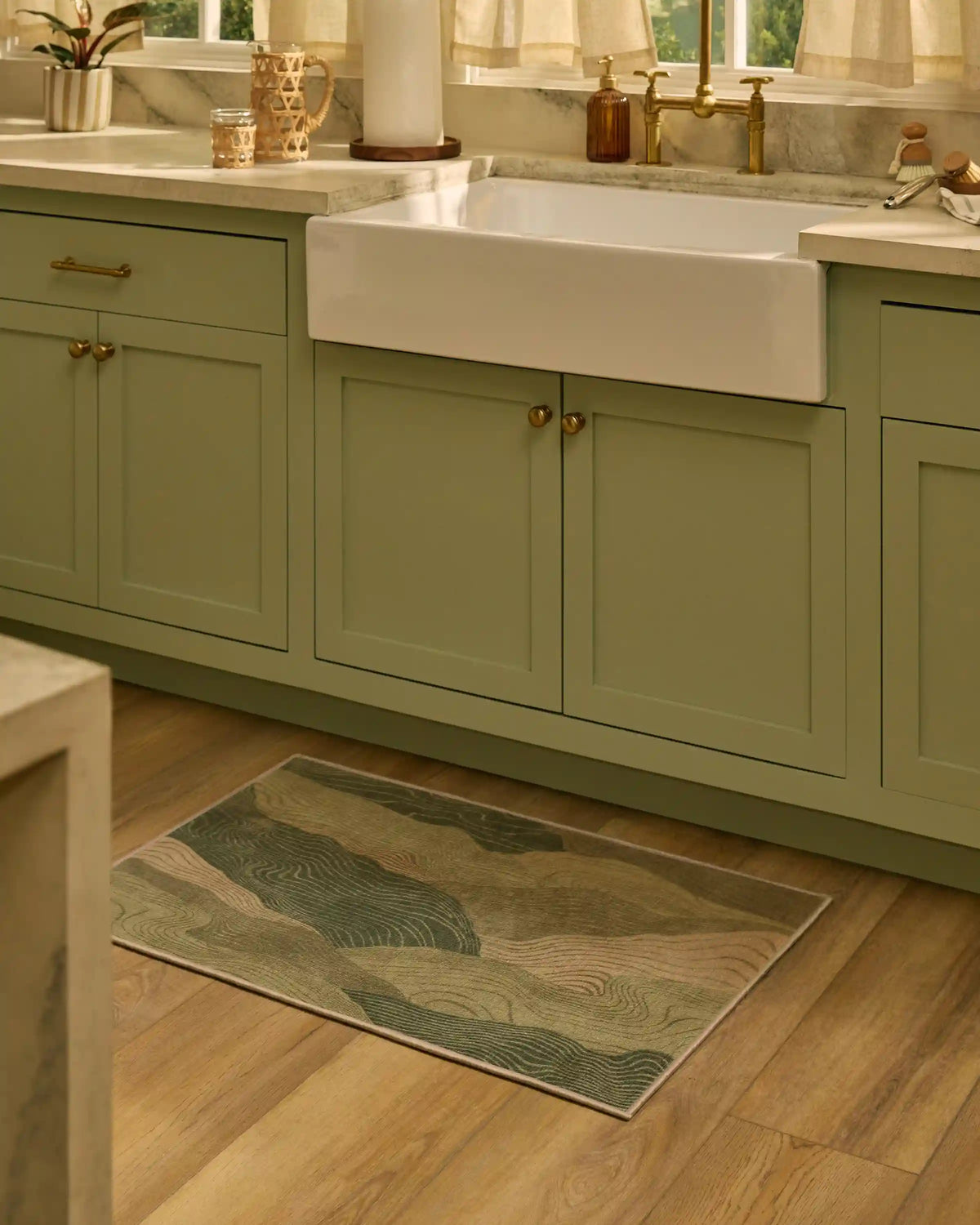 Mirage Sage & Tan Rug