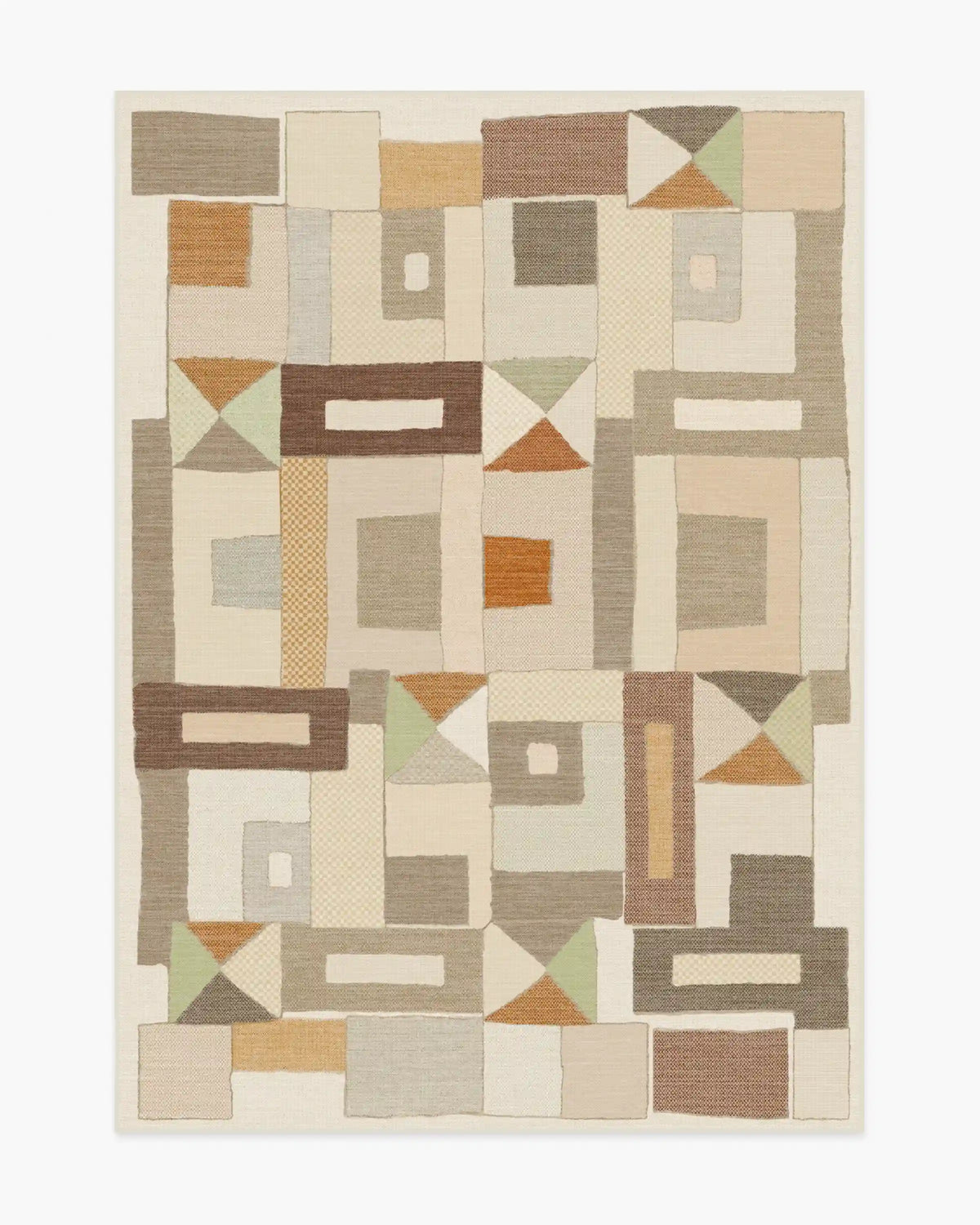 Modra Natural & Terra Rug by Jungalow