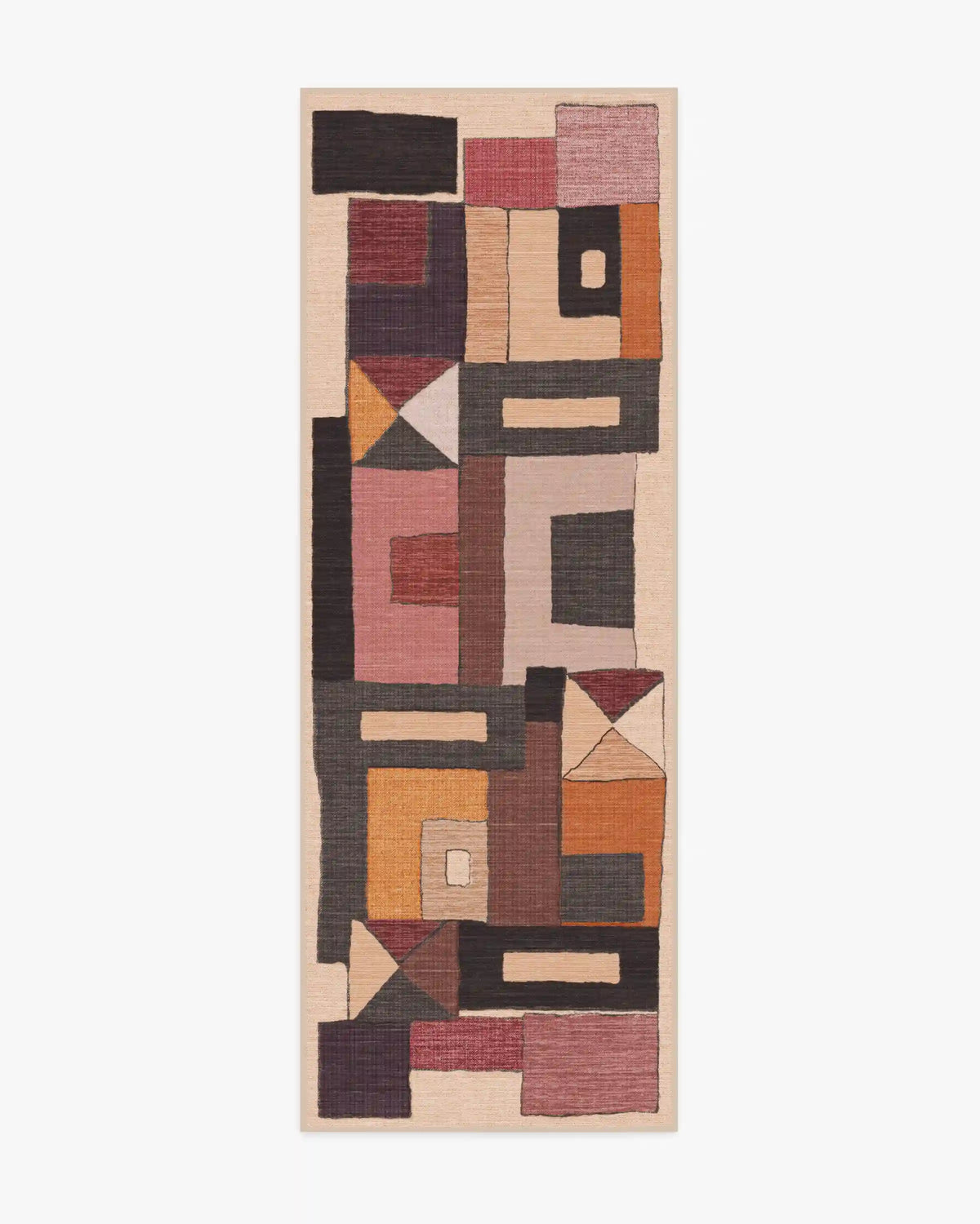 Modra Warm Brown Rug by Jungalow