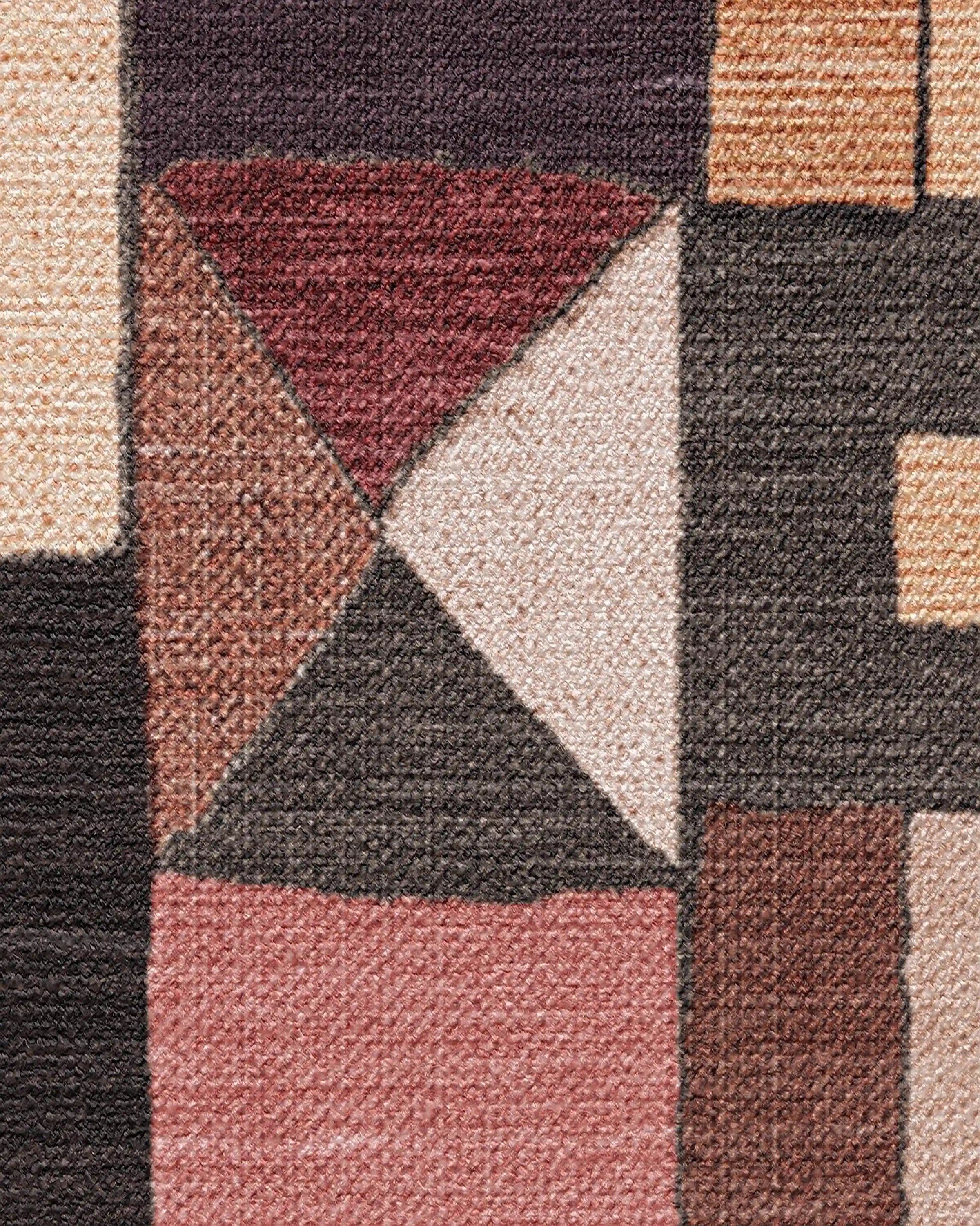 Modra Warm Brown Rug by Jungalow