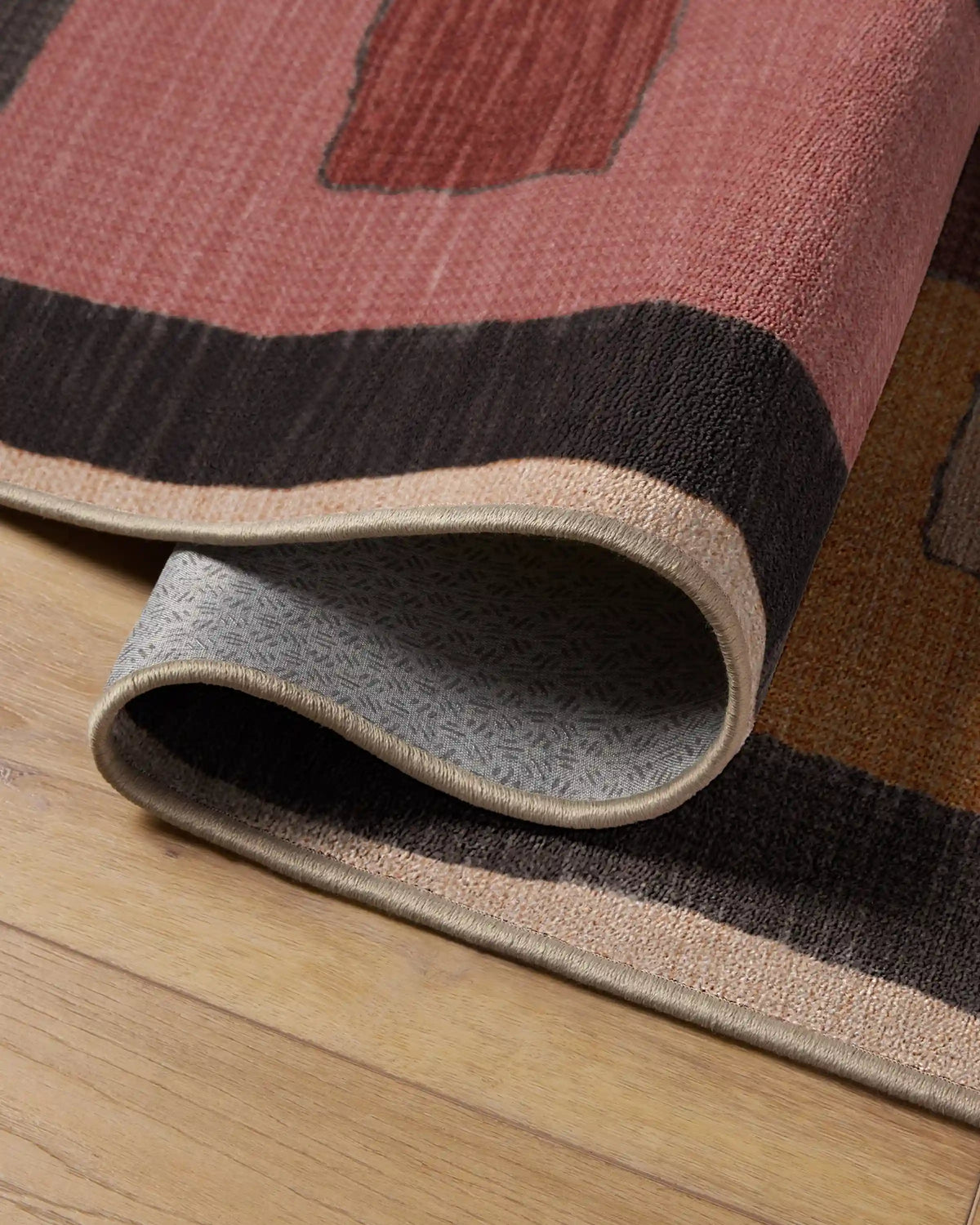 Modra Warm Brown Rug by Jungalow