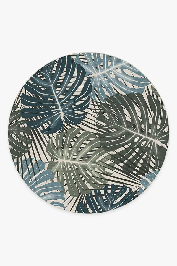 Monstera Jade Rug