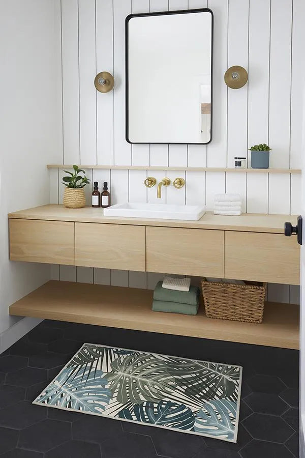 Monstera Jade Rug