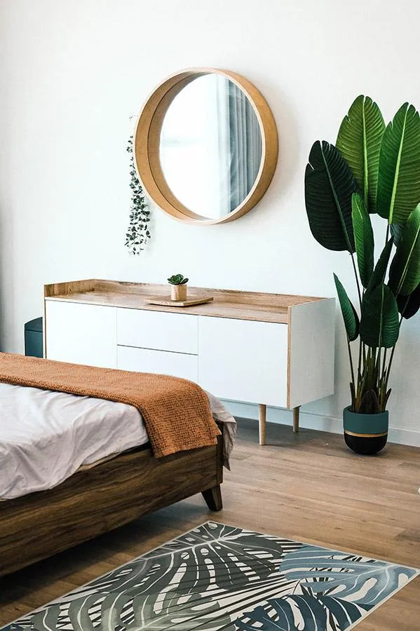 Monstera Jade Rug