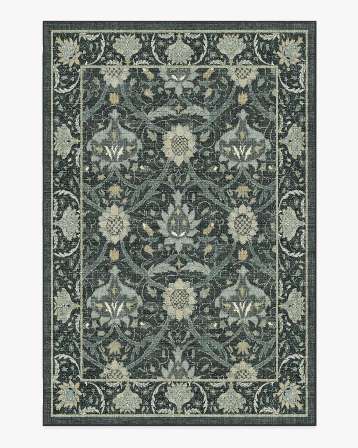 Montreal Charcoal & Abalone Rug by Morris & Co.