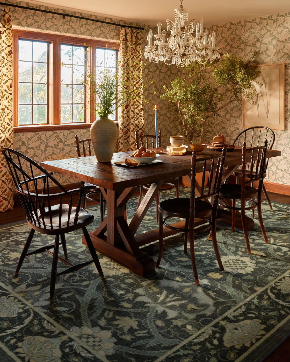 Montreal Charcoal & Abalone Rug by Morris & Co.