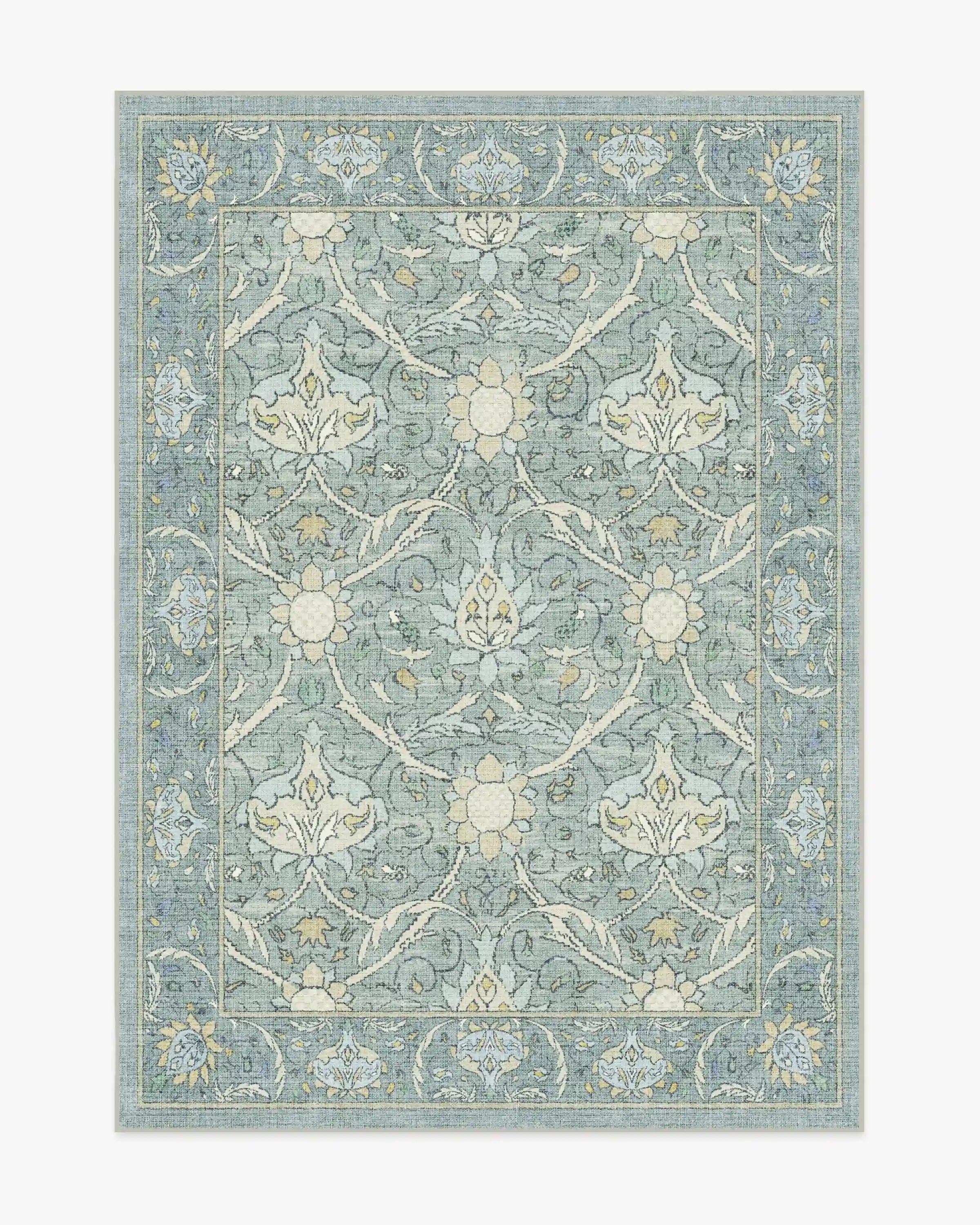 Montreal Dusty Blue Rug by Morris & Co.