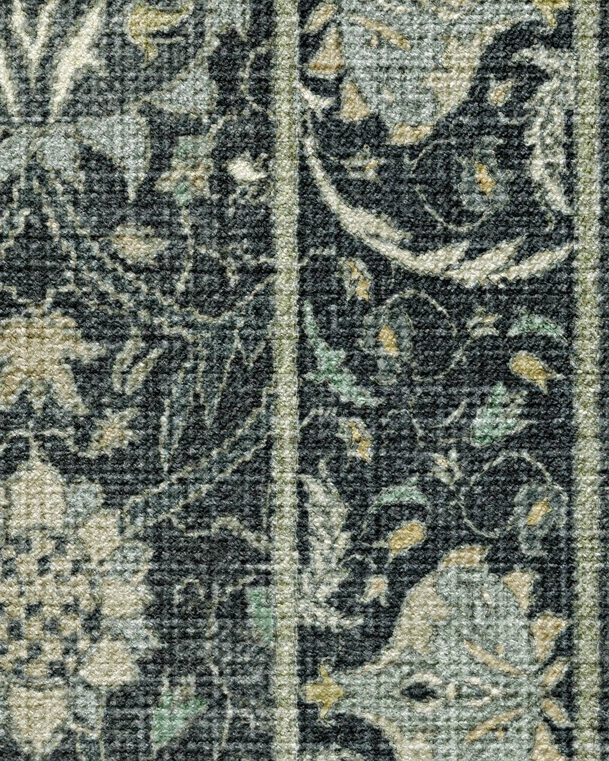 Montreal Sapphire Blue Rug by Morris & Co.