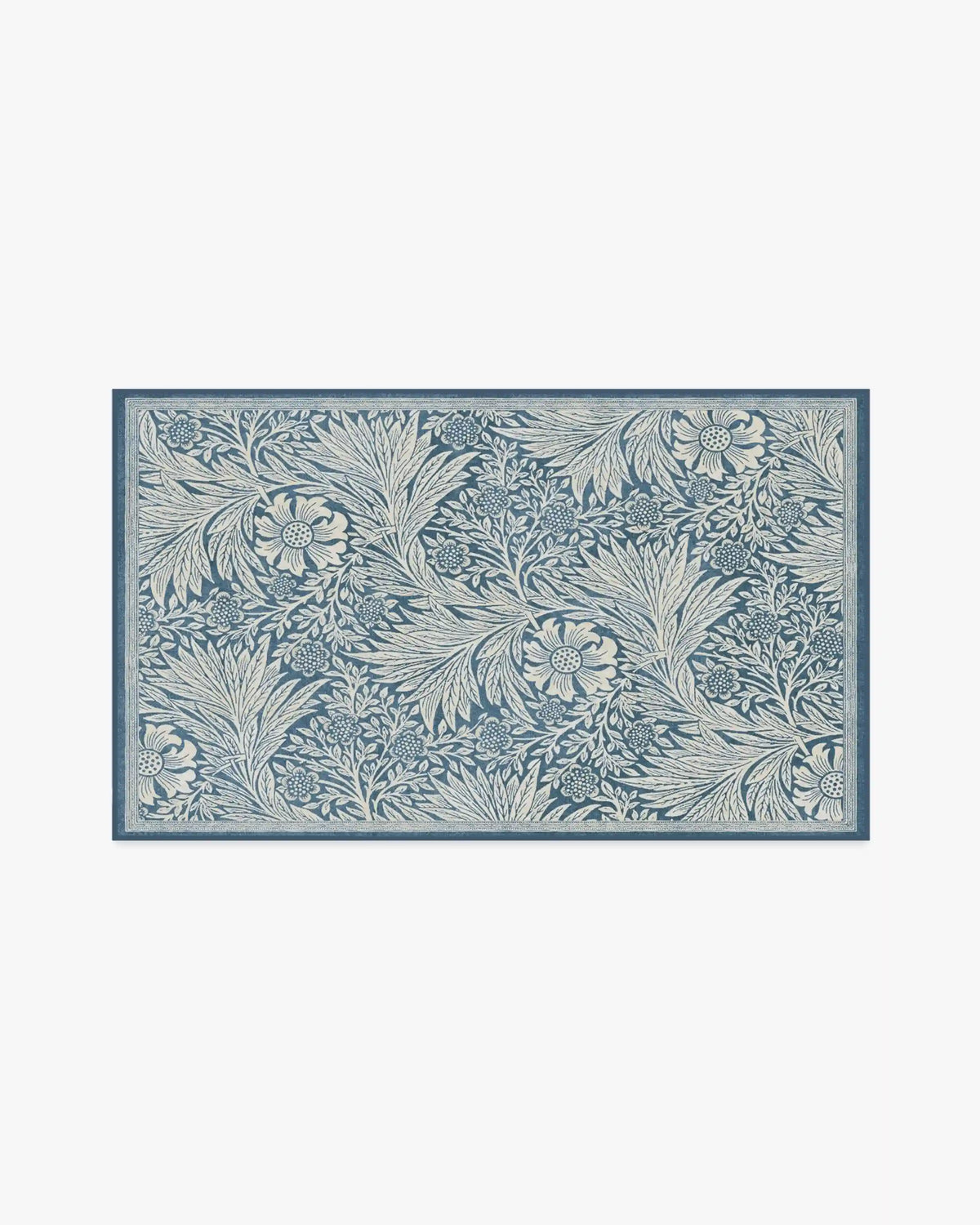 Marigold Blue Rug by Morris & Co.