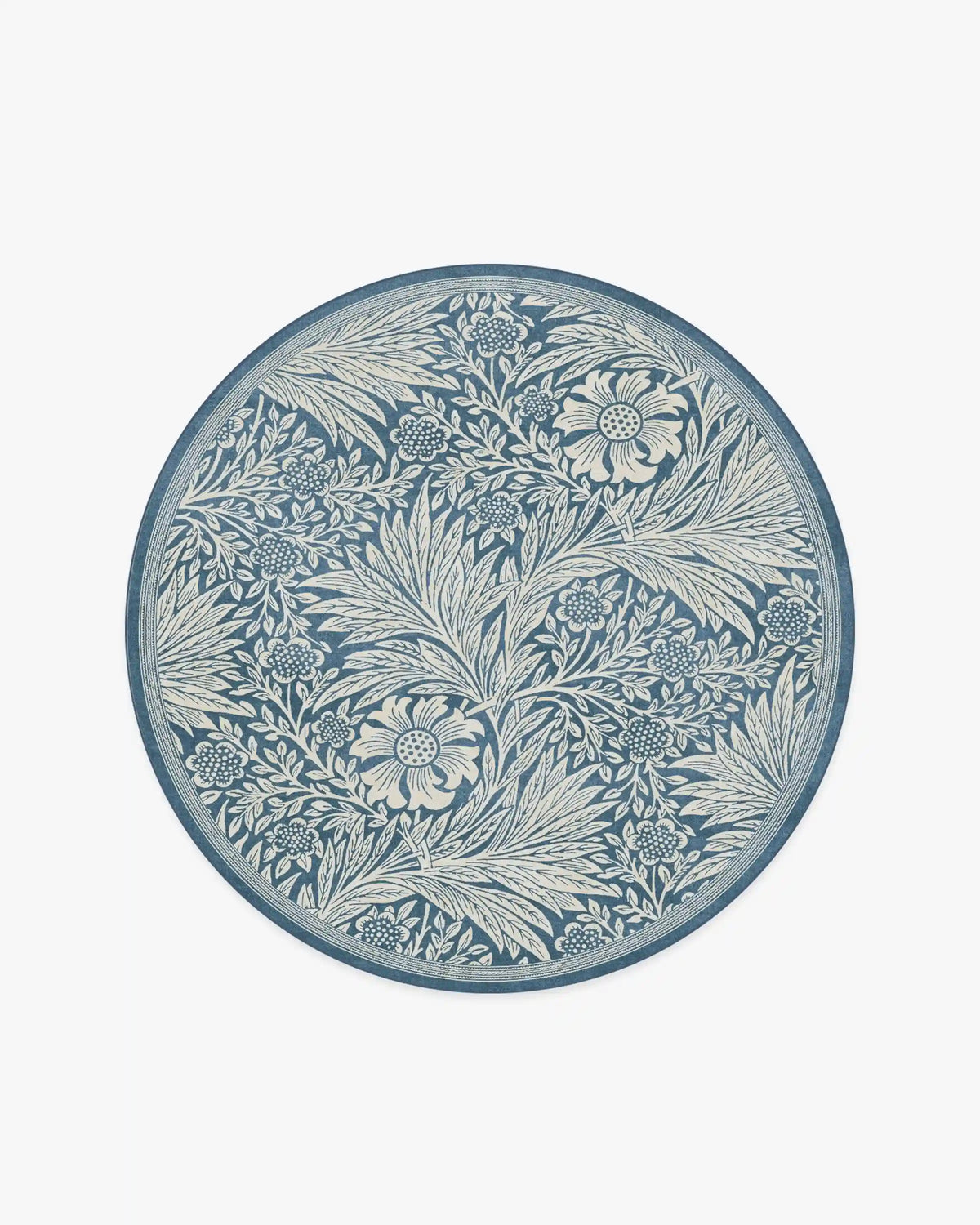 Marigold Blue Rug by Morris & Co.