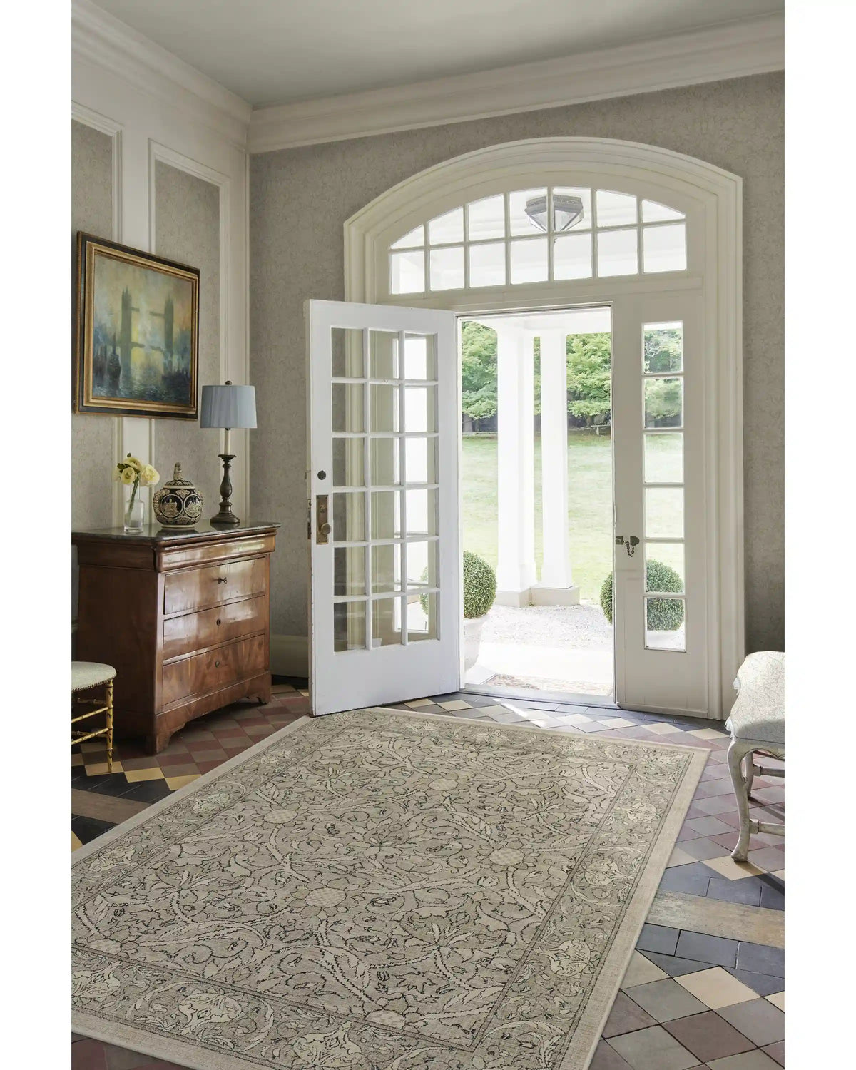Montreal Natural Stone Rug by Morris & Co.