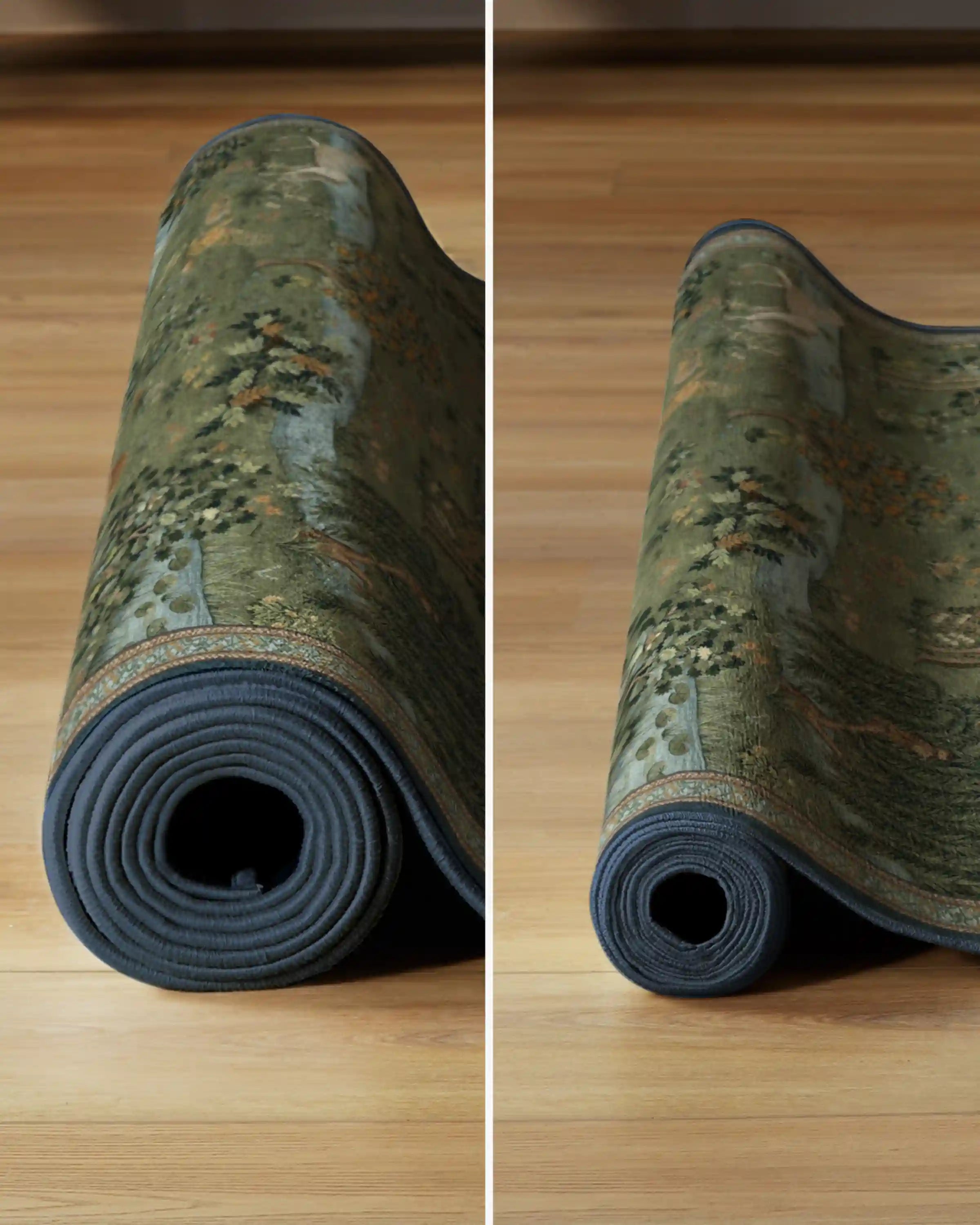Owl & Willow Green Rug by Morris & Co.
