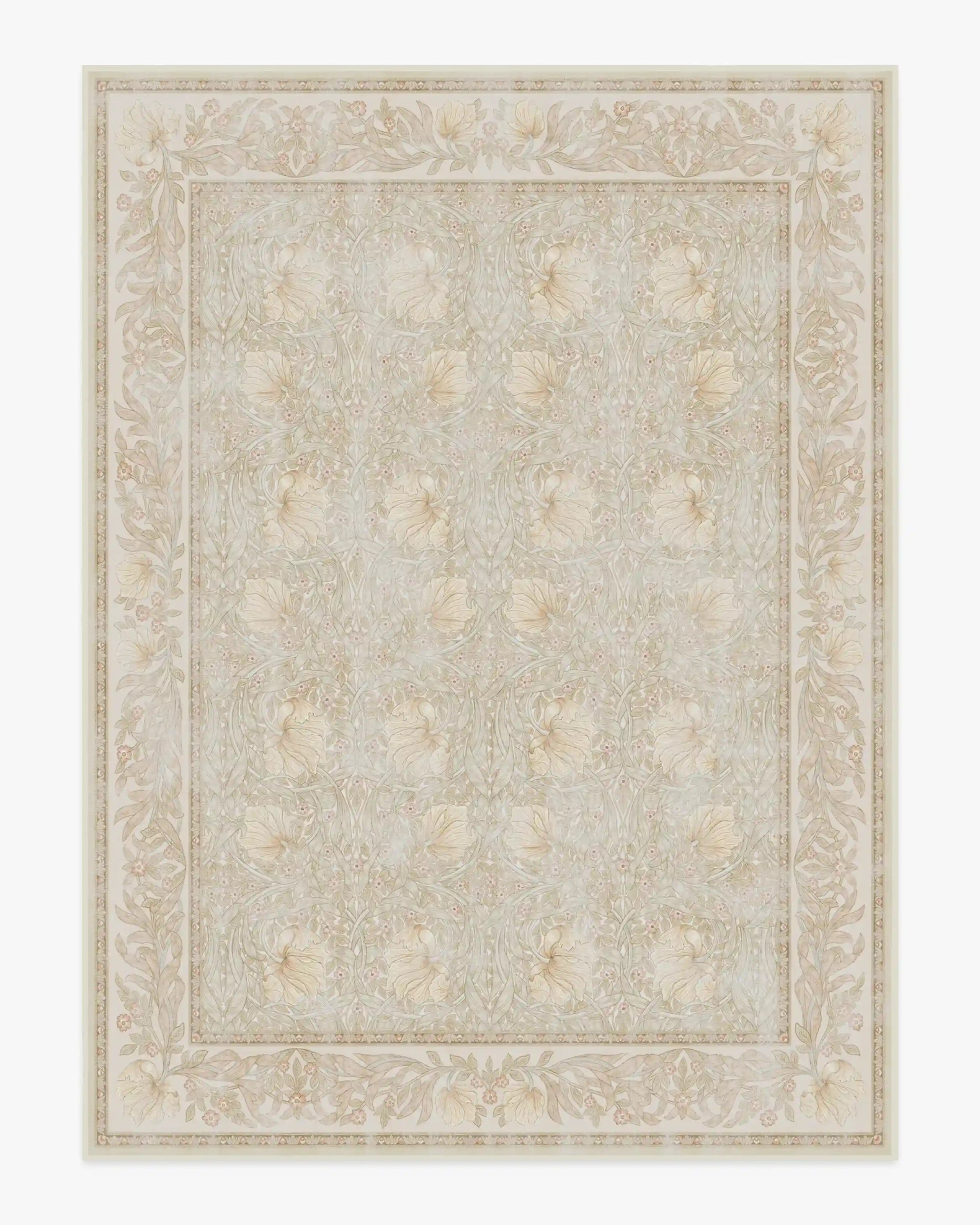 Pimpernel Vintage Blush Rug by Morris & Co.