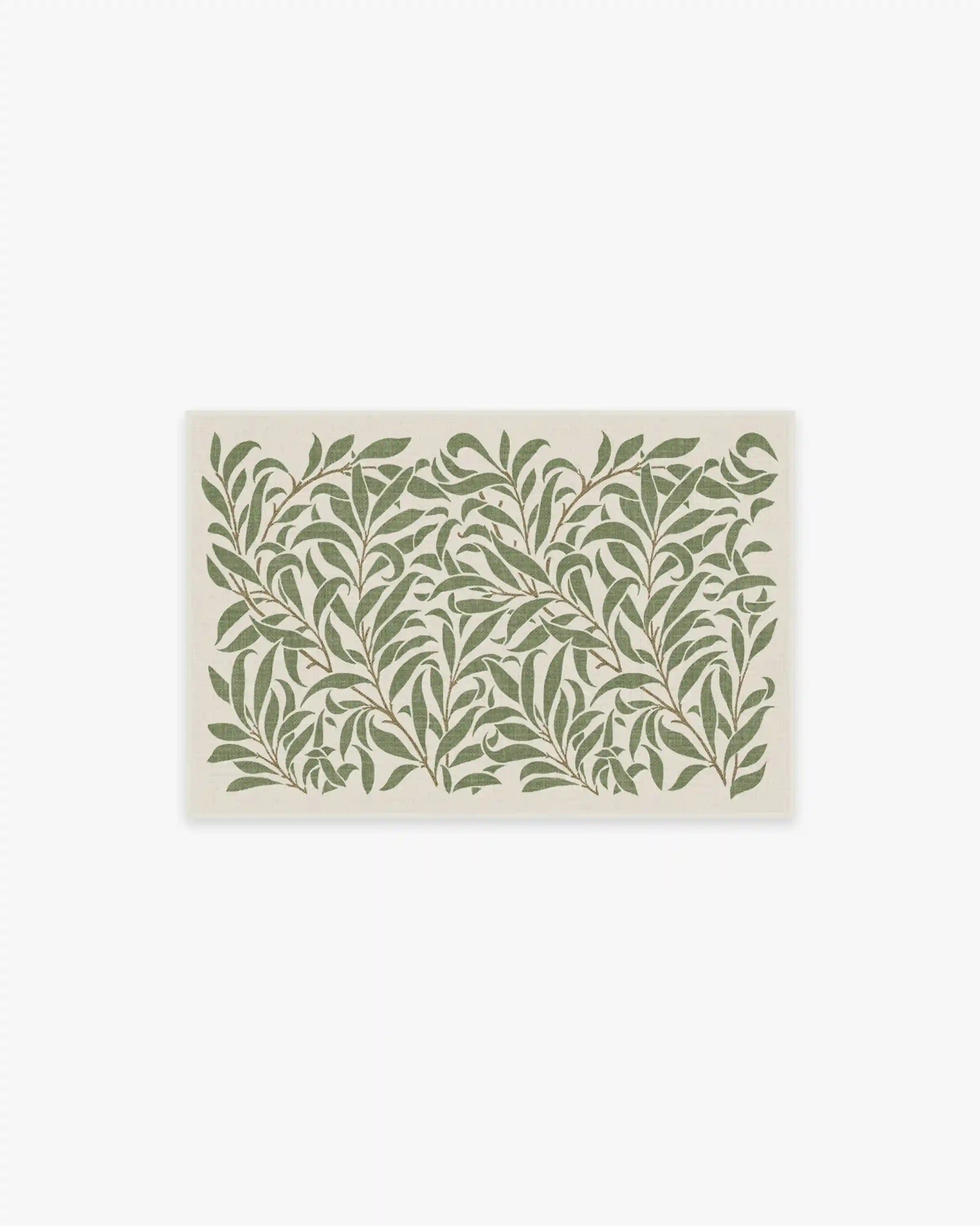 Pure Willow Boughs Green Rug by Morris & Co.