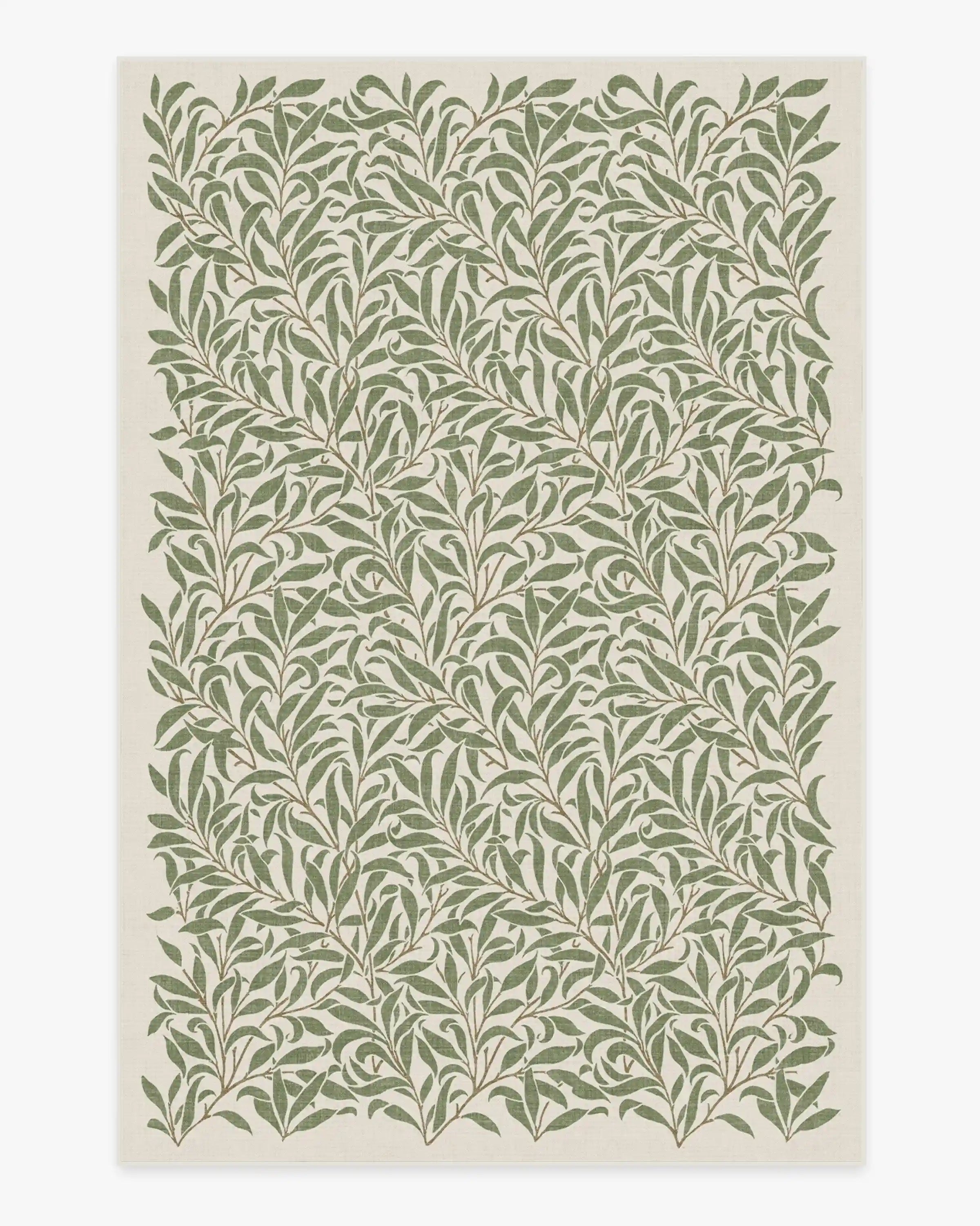 Pure Willow Boughs Green Rug by Morris & Co.