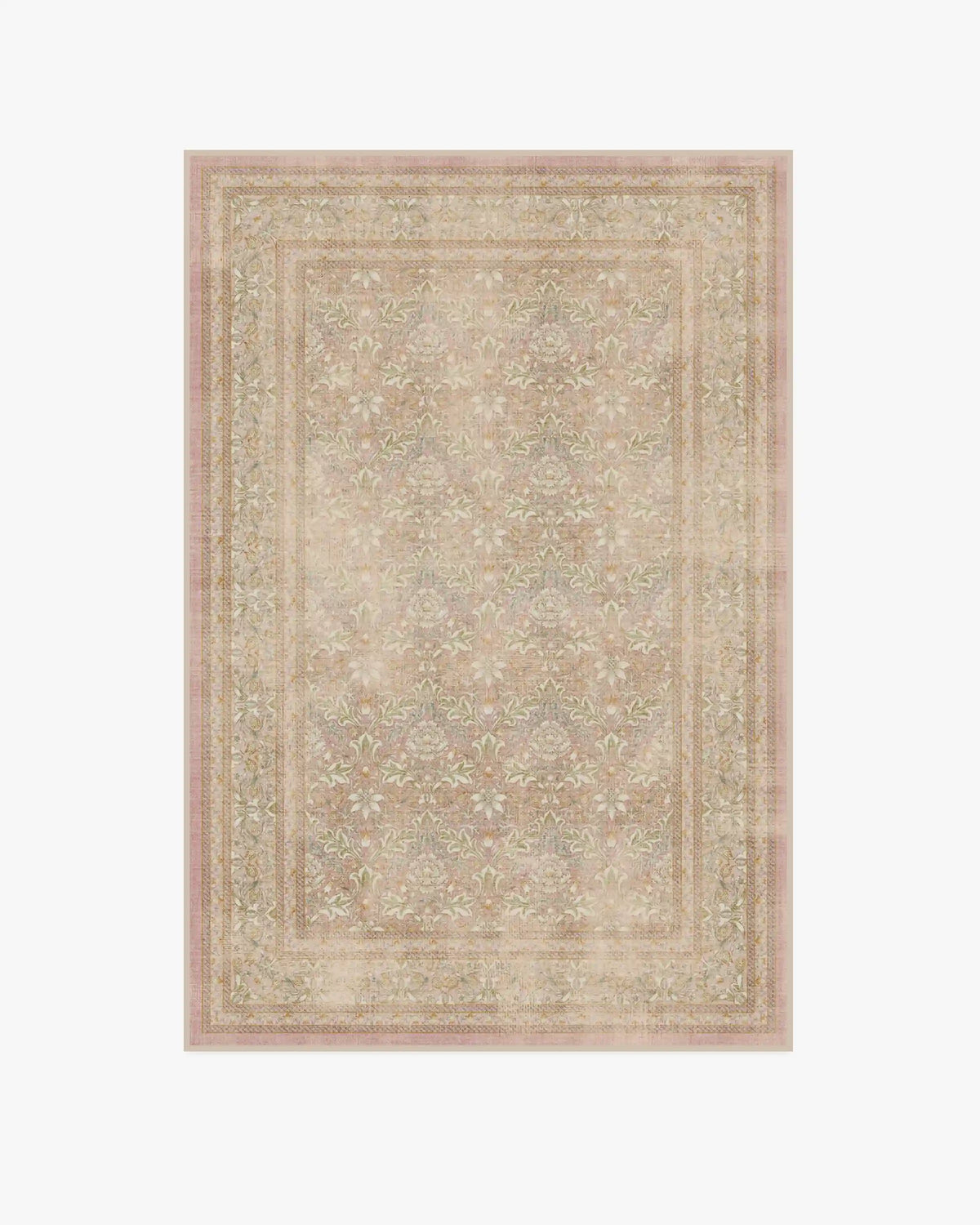 Simply Severn Soft Pink Rug by Morris & Co.