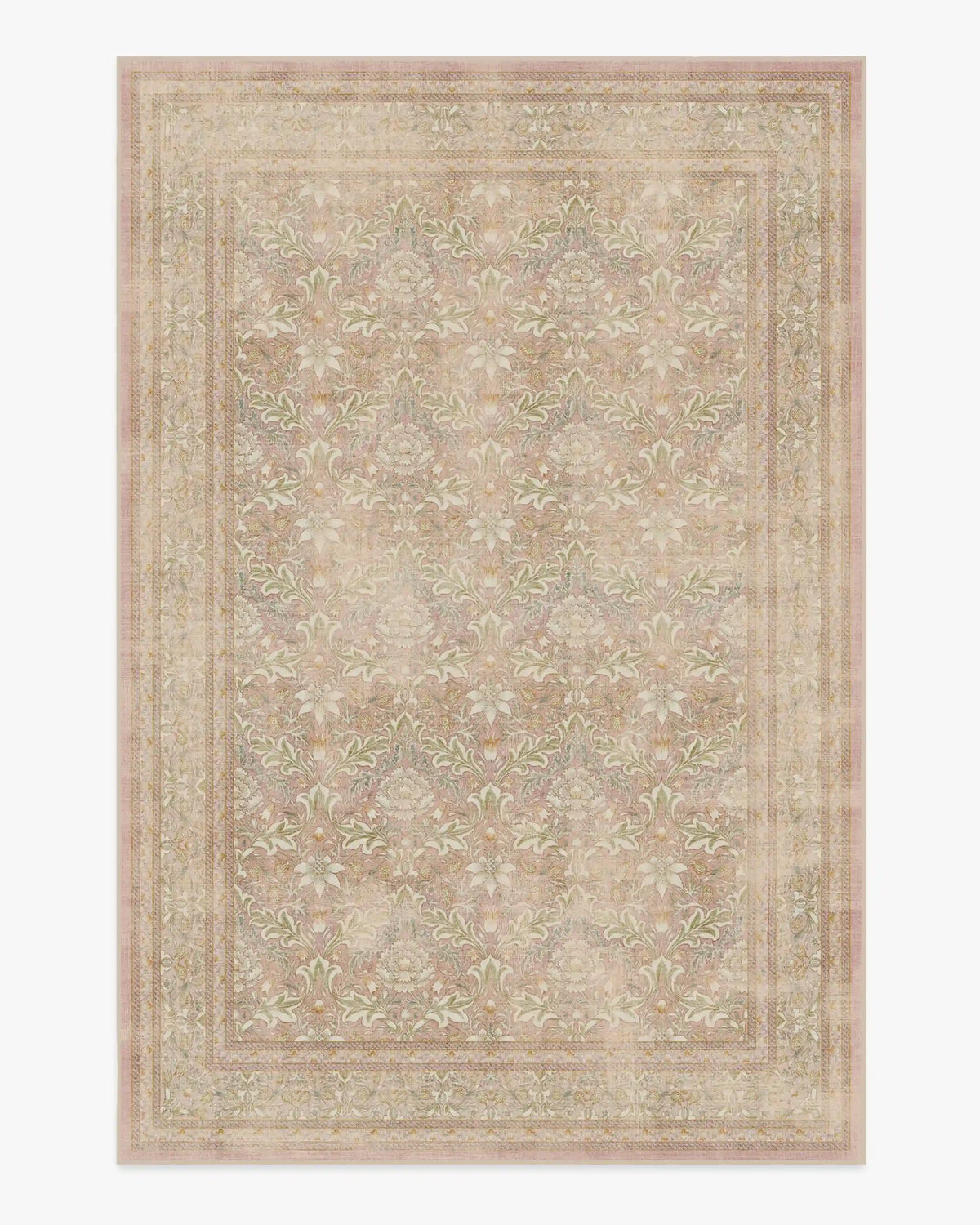 Simply Severn Soft Pink Rug by Morris & Co.
