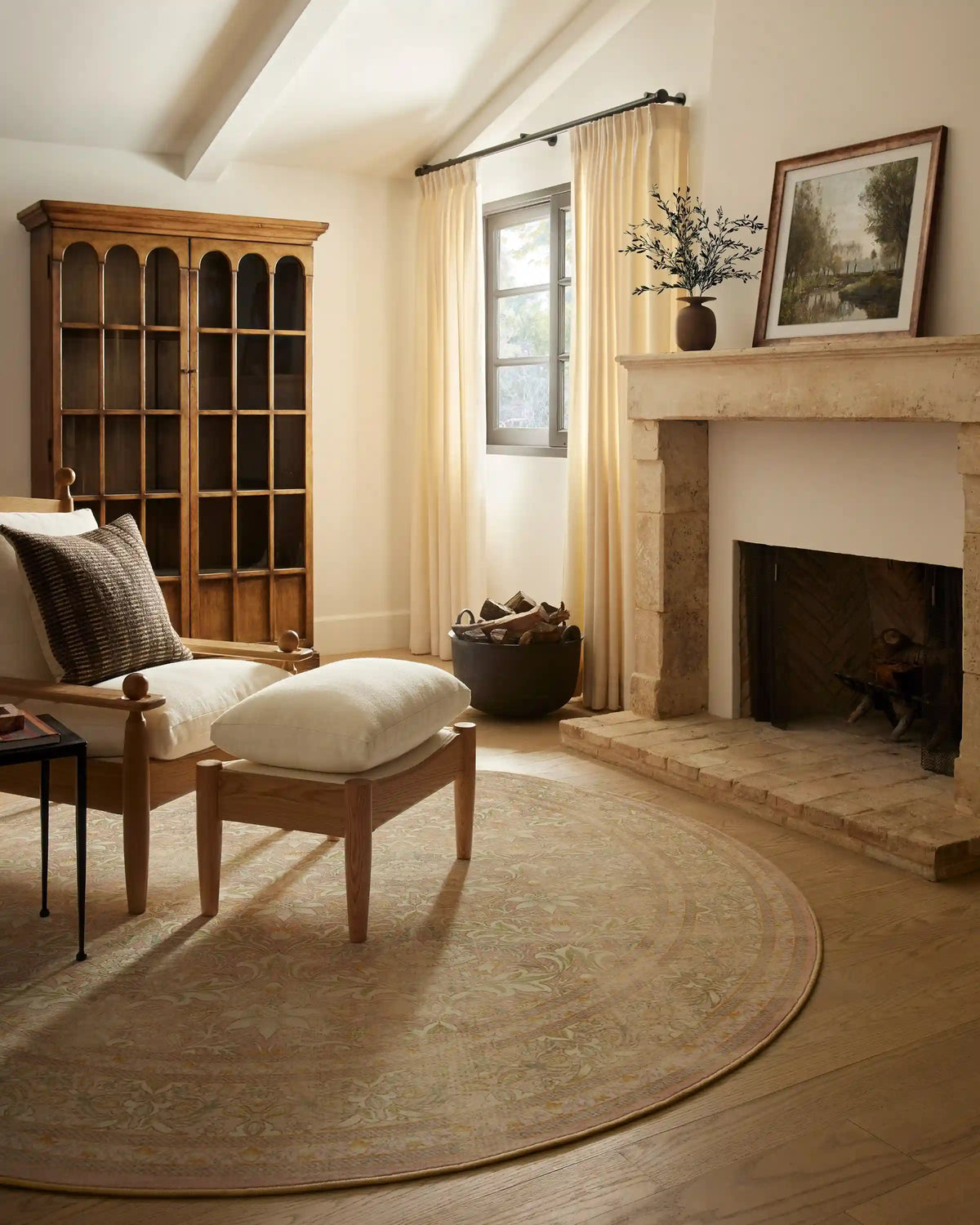 Simply Severn Soft Pink Rug by Morris & Co.