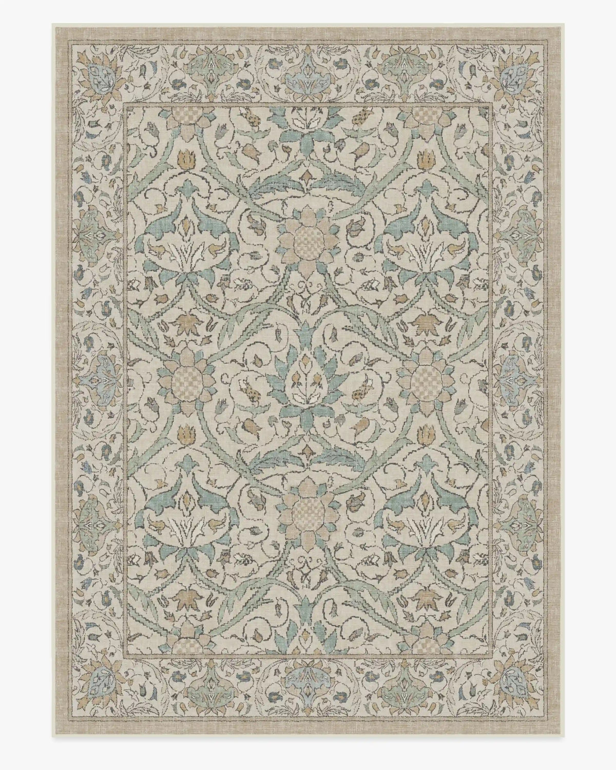 Montreal Natural Jade Rug by Morris & Co.