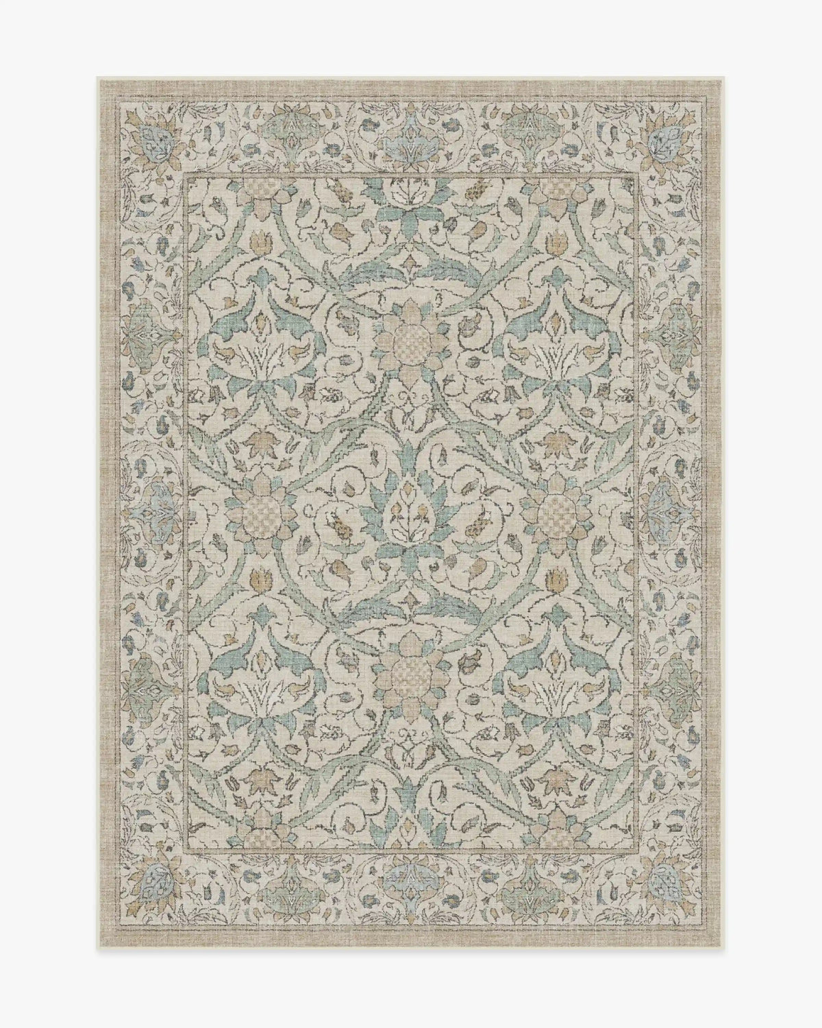 Montreal Natural Jade Rug by Morris & Co.