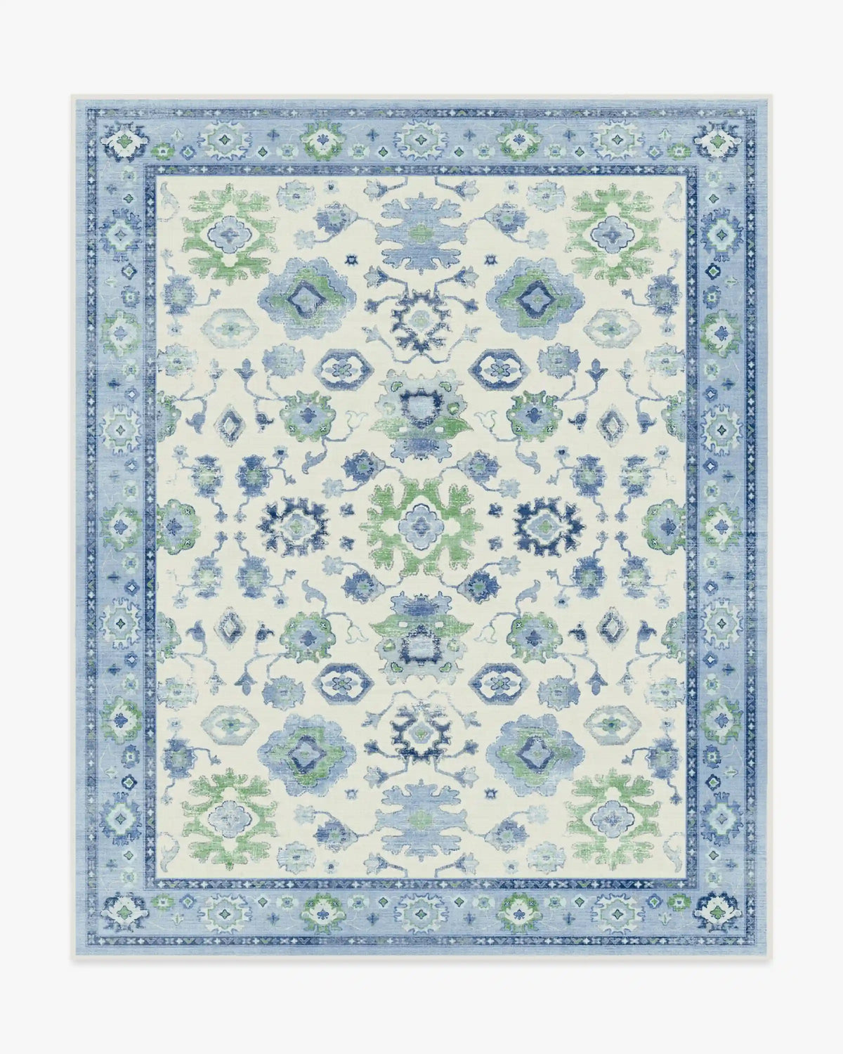 Serena Blue Rug by Mrs. Alice
