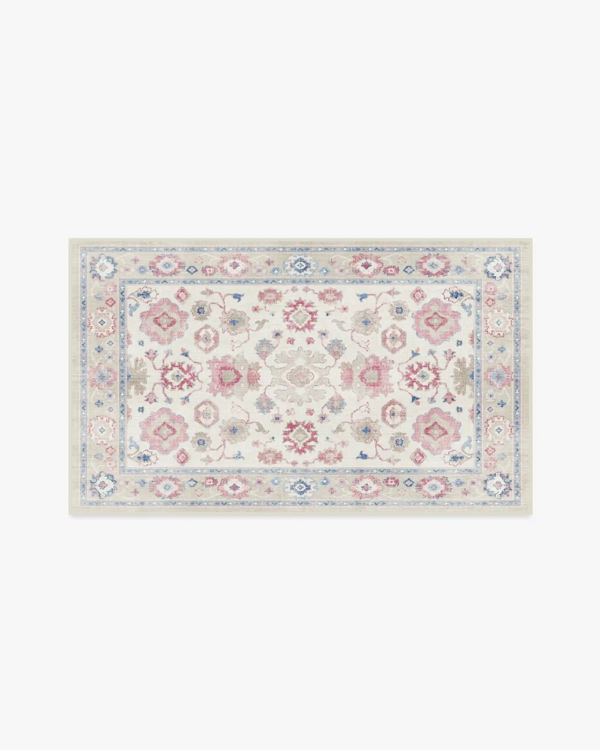 Serena Pink Rug by Mrs. Alice