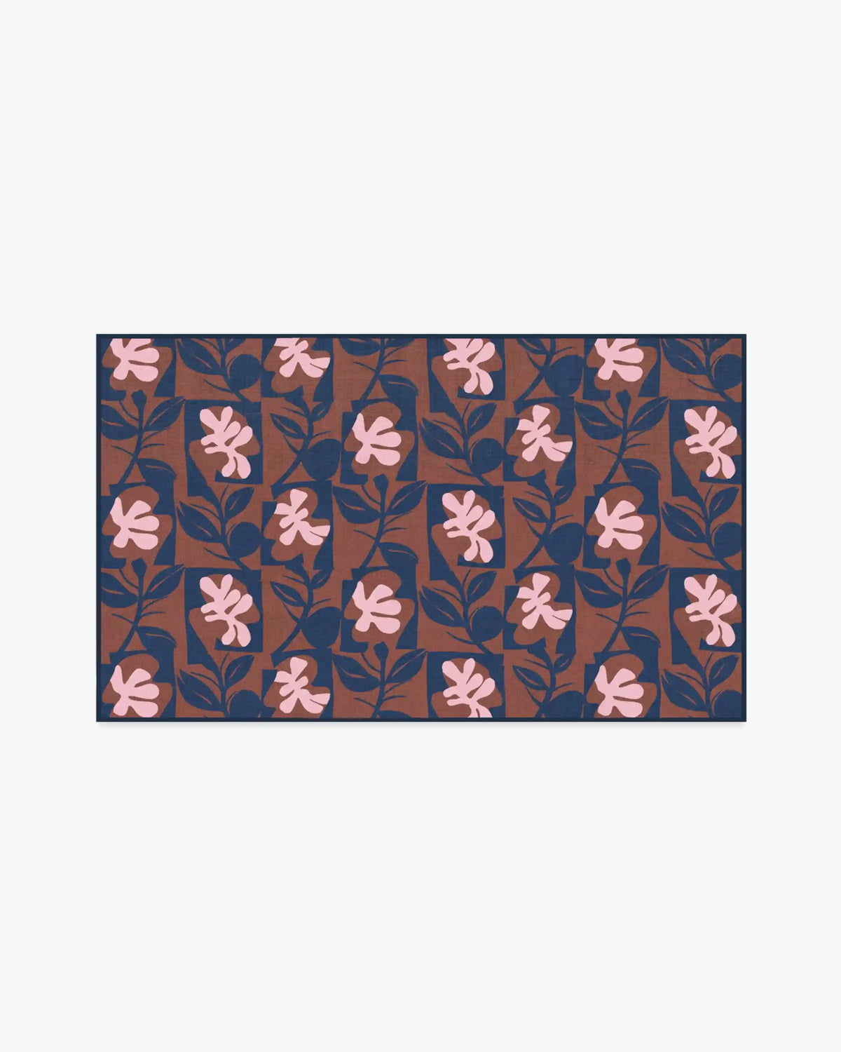 Naatit Rust Rug by Marimekko