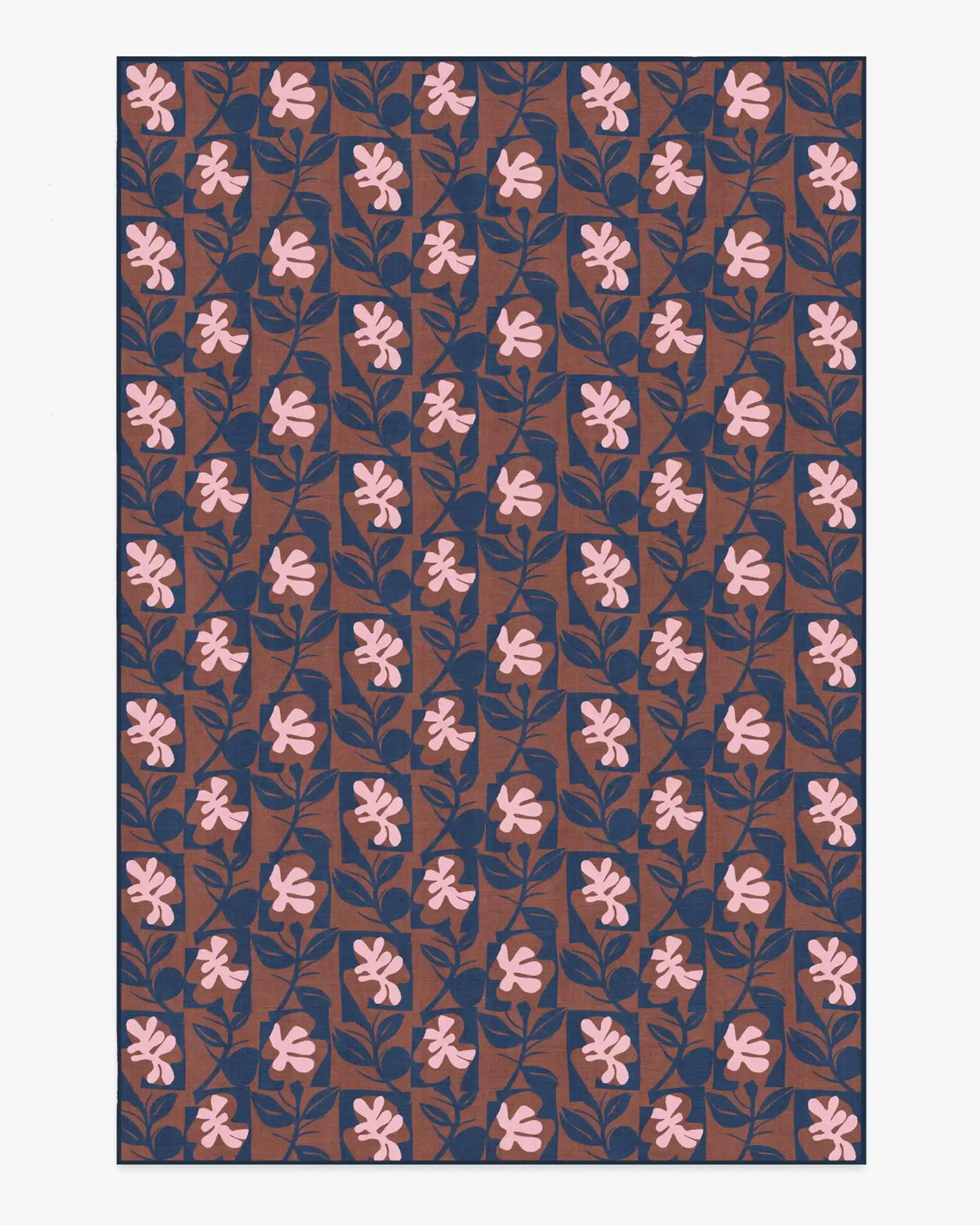 Naatit Rust Rug by Marimekko