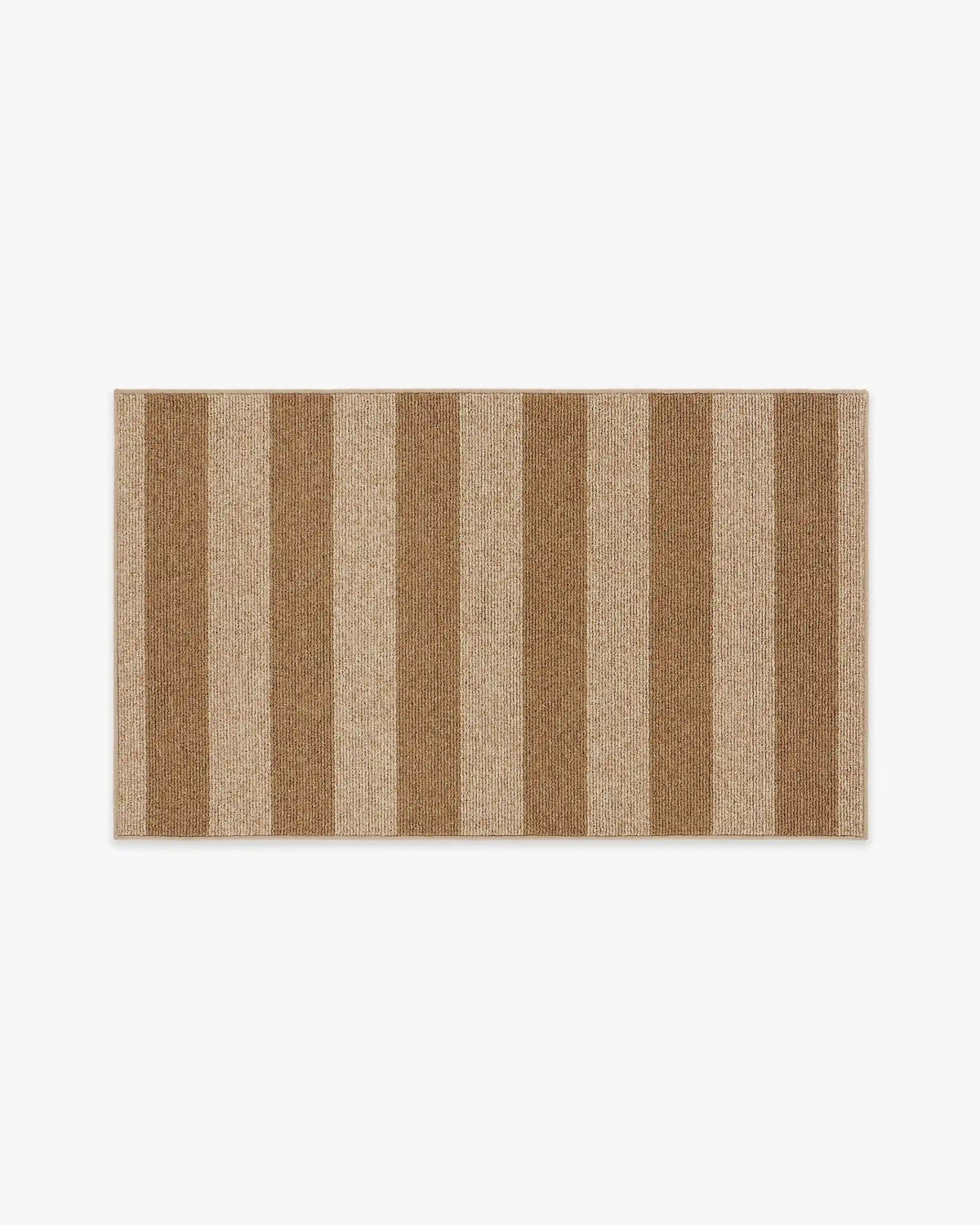 Nolan Bold Stripe Natural & Dark Natural Performance Weave Rug