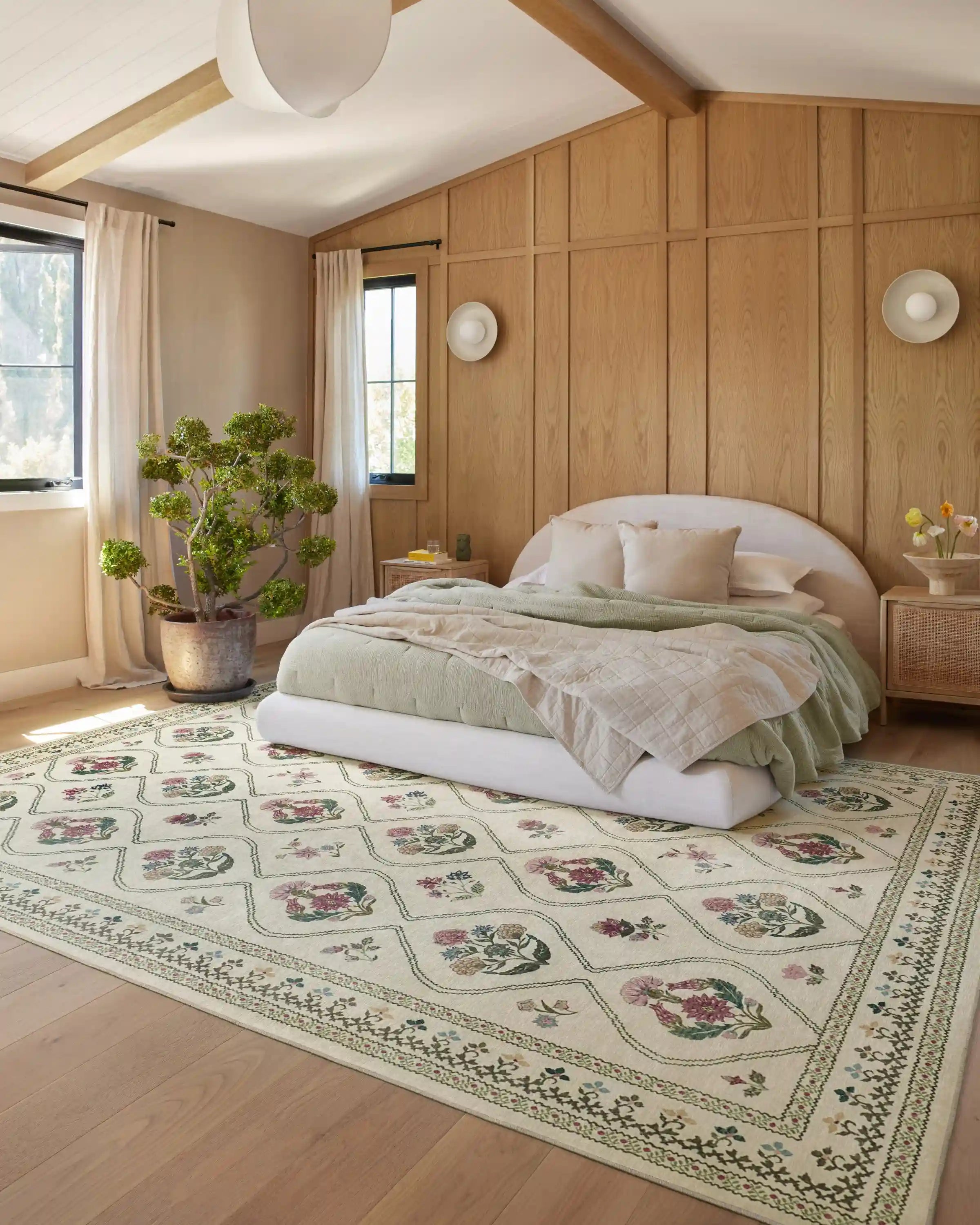 Olivia Cream Rug by Anthropologie